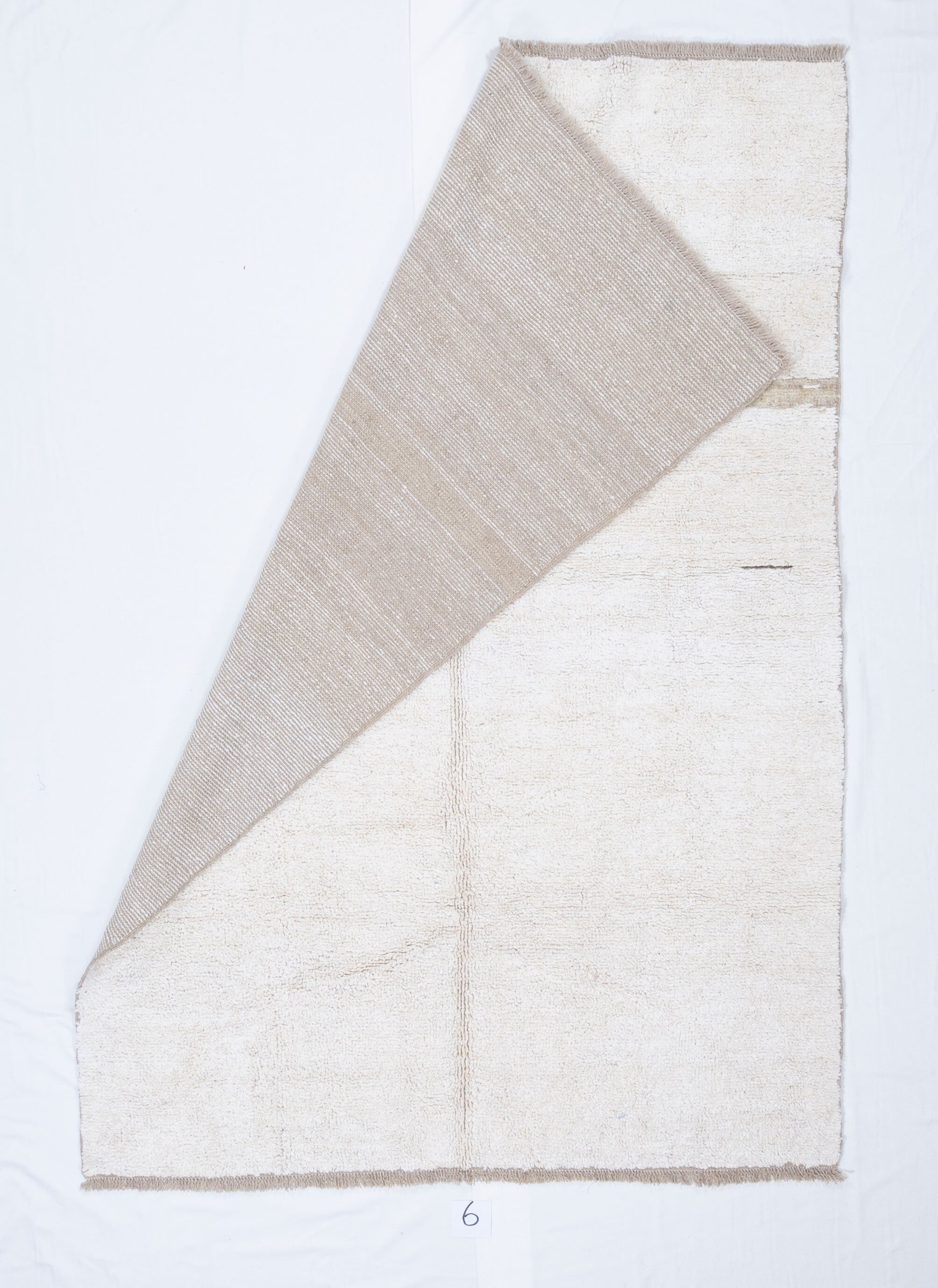 Contemporary TURKISH RUG up cycled from vintage HEMP and goat hair flat weaves.