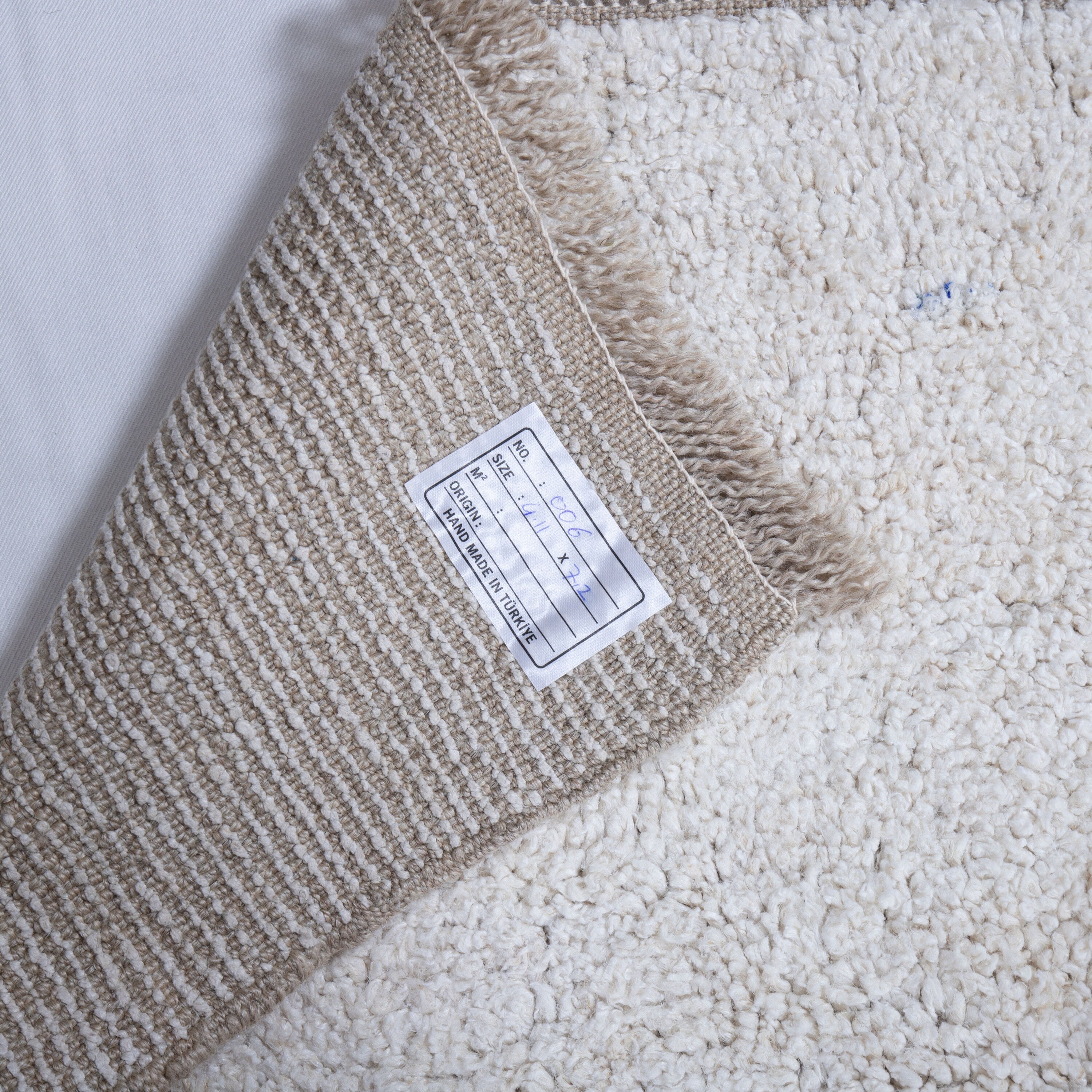 Contemporary TURKISH RUG up cycled from vintage HEMP and goat hair flat weaves.