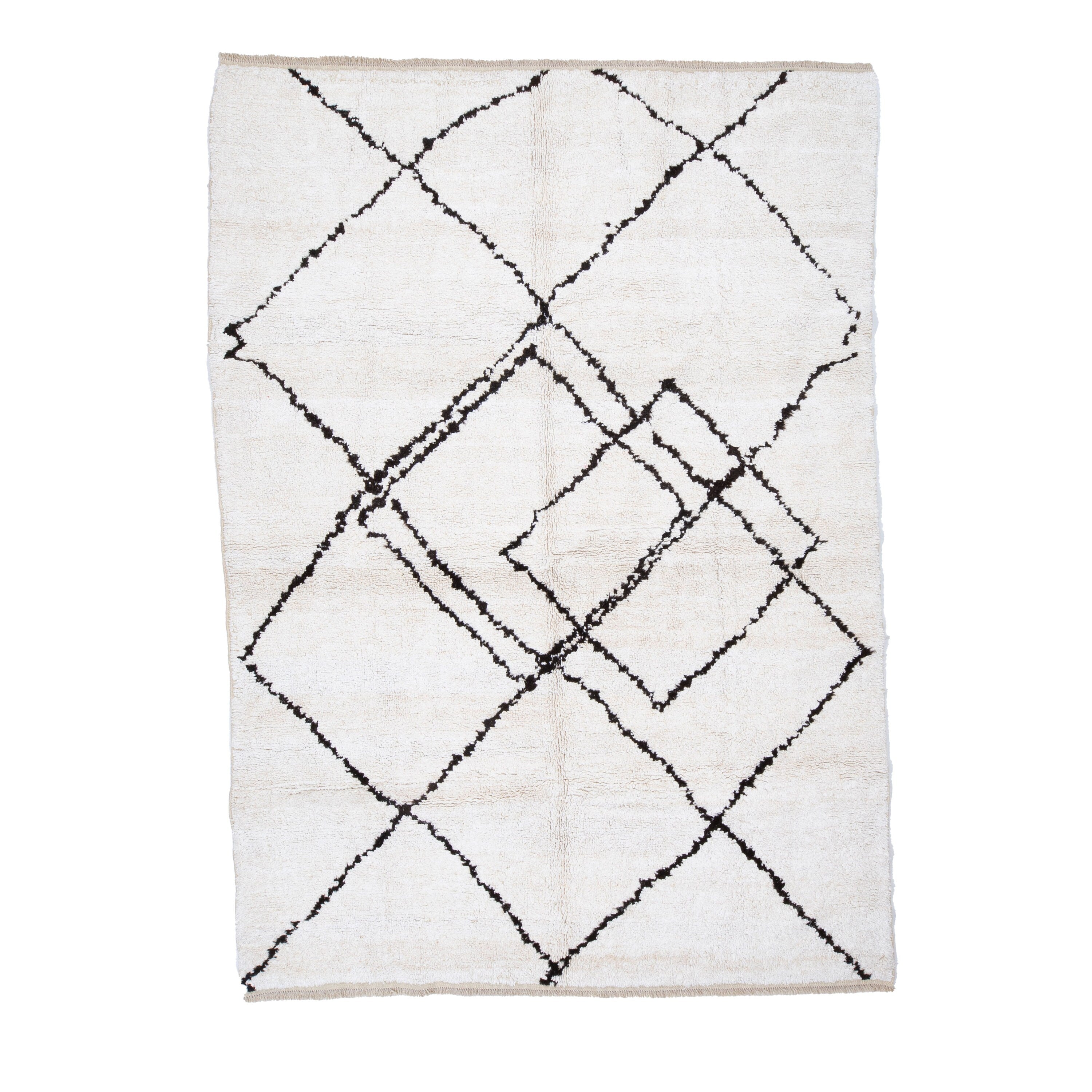 Contemporary TURKISH RUG up cycled from vintage HEMP and goat hair flat weaves.