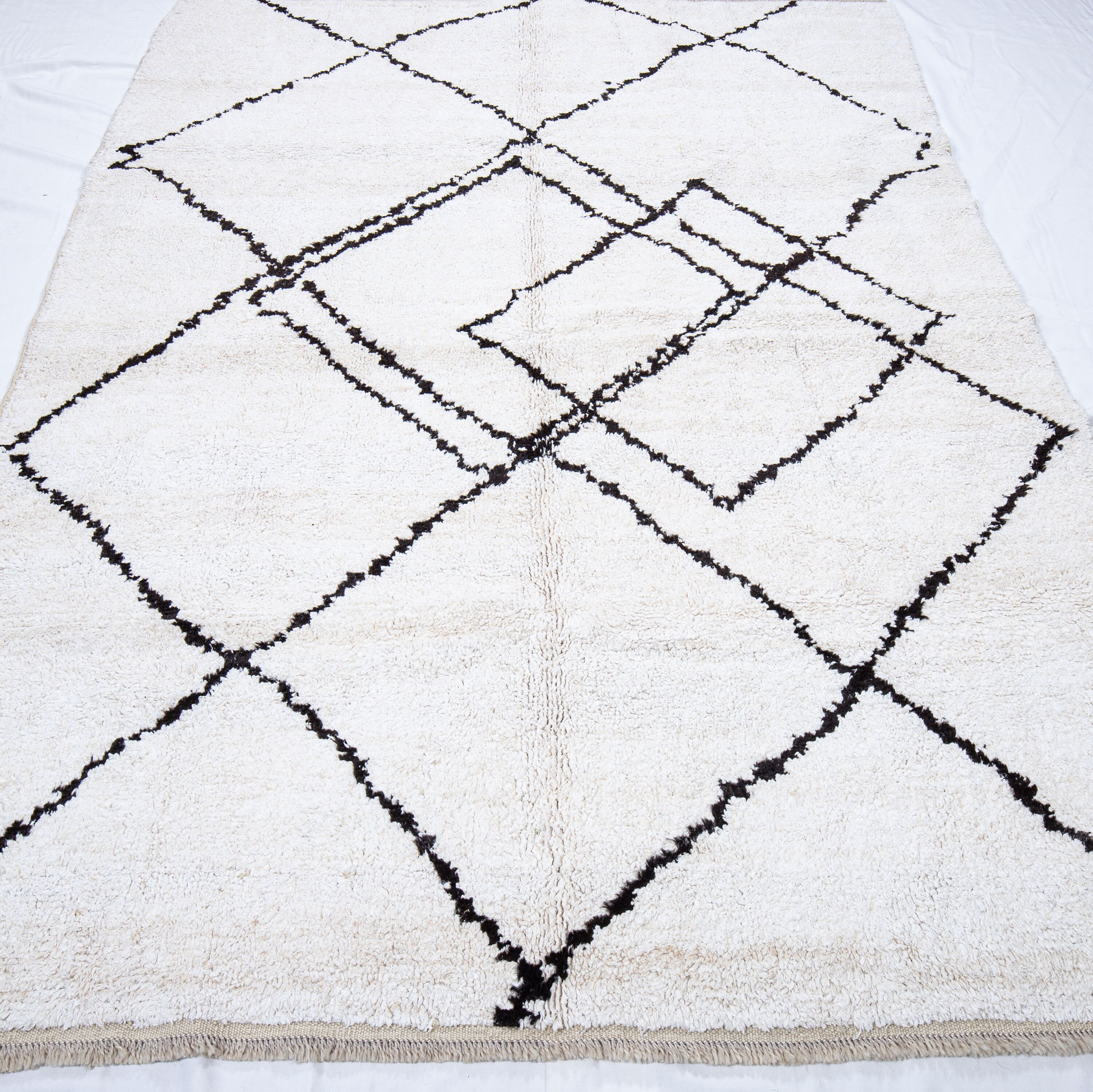 Contemporary TURKISH RUG up cycled from vintage HEMP and goat hair flat weaves.