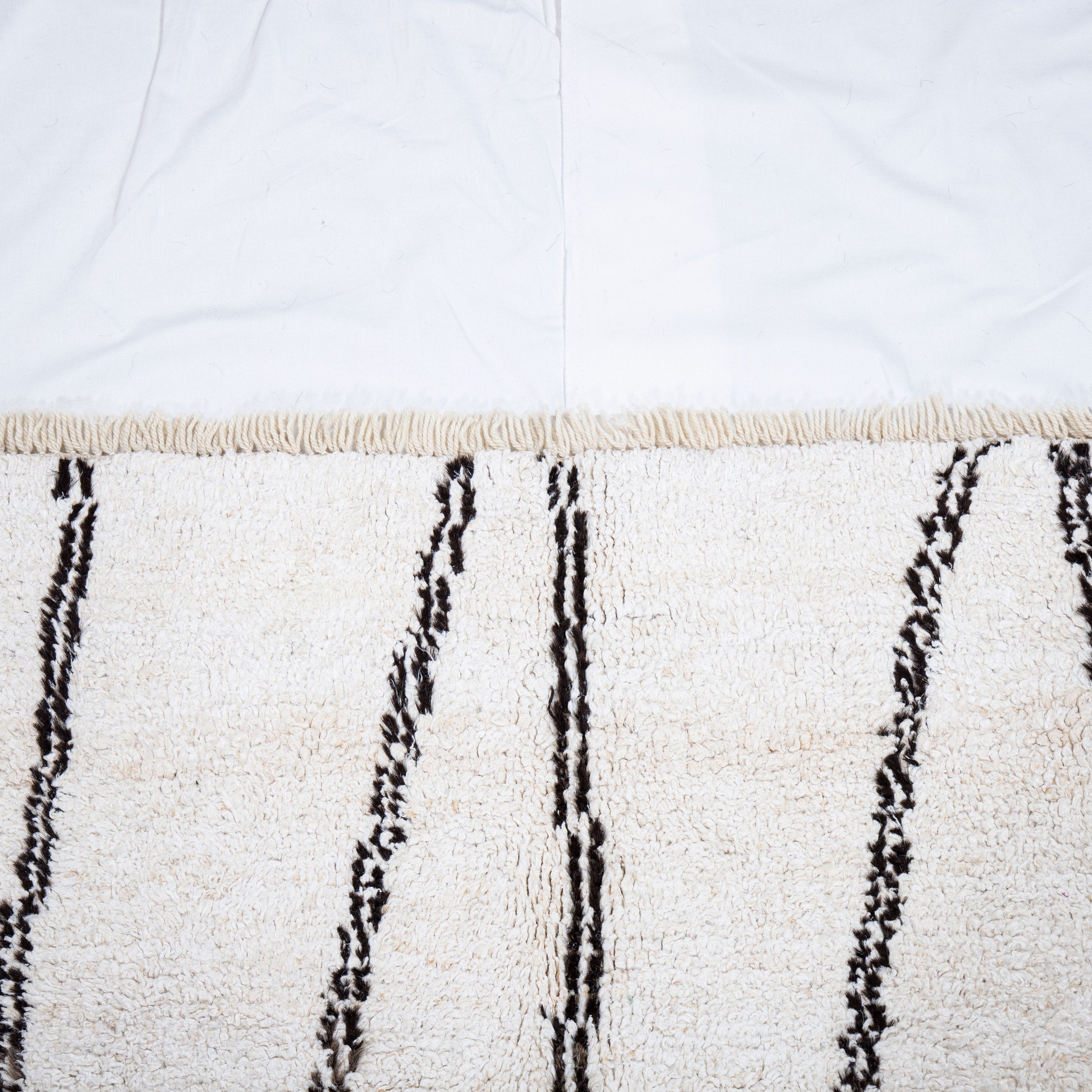 Contemporary TURKISH RUG up cycled from vintage HEMP and goat hair flat weaves.