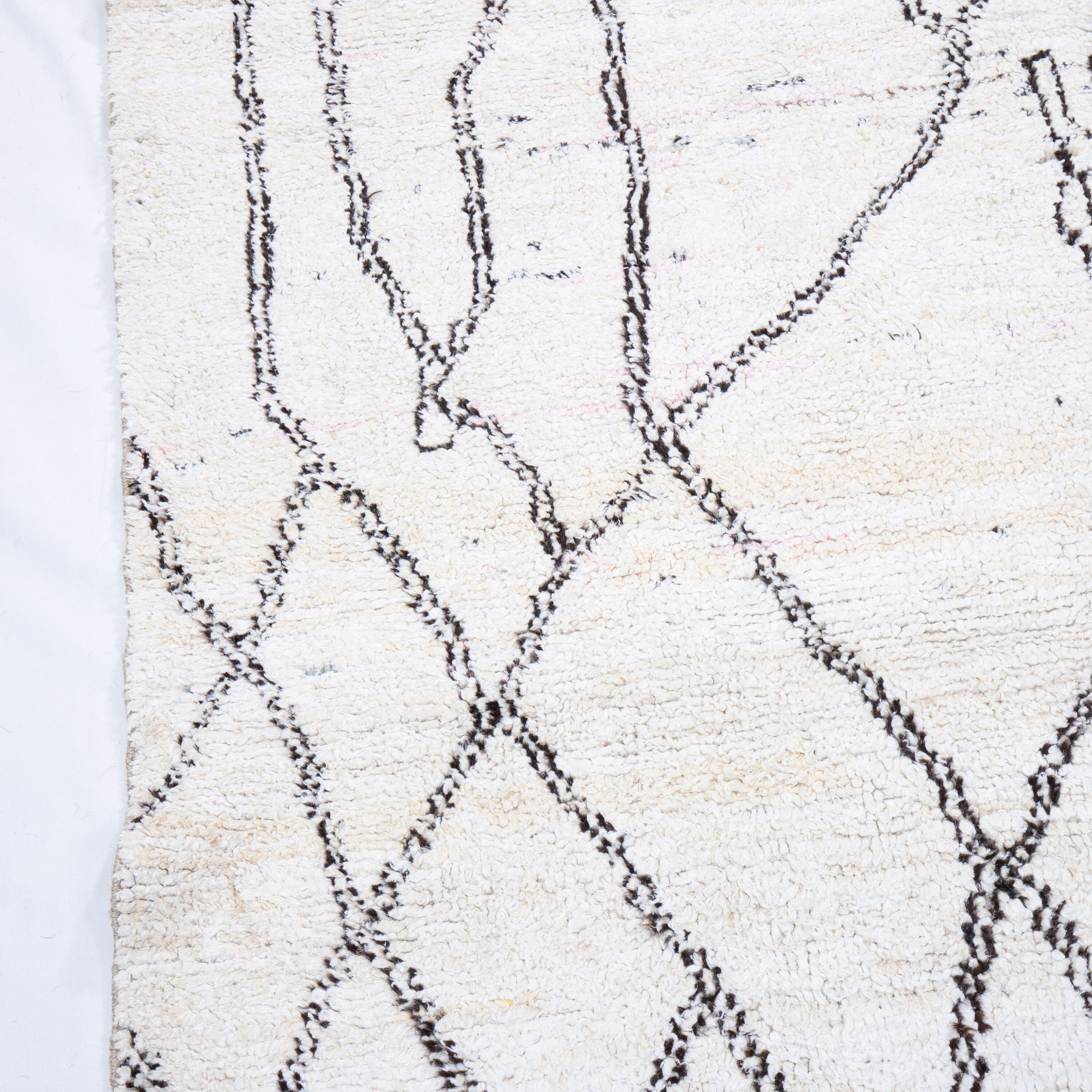 Contemporary TURKISH RUG up cycled from vintage HEMP and goat hair flat weaves