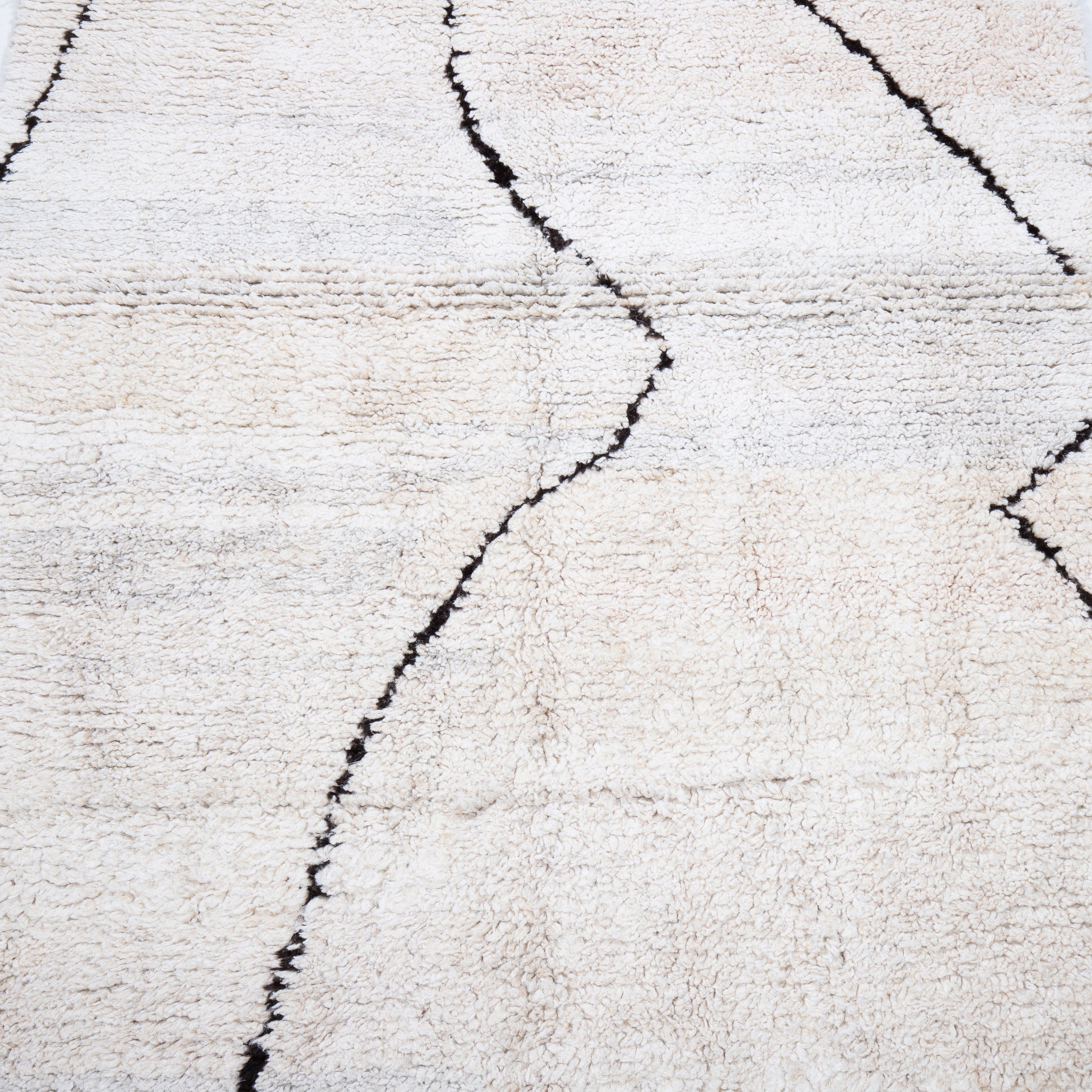 Contemporary HEMP RUNNER up-cycled from vintage HEMP and goat hair flat weaves