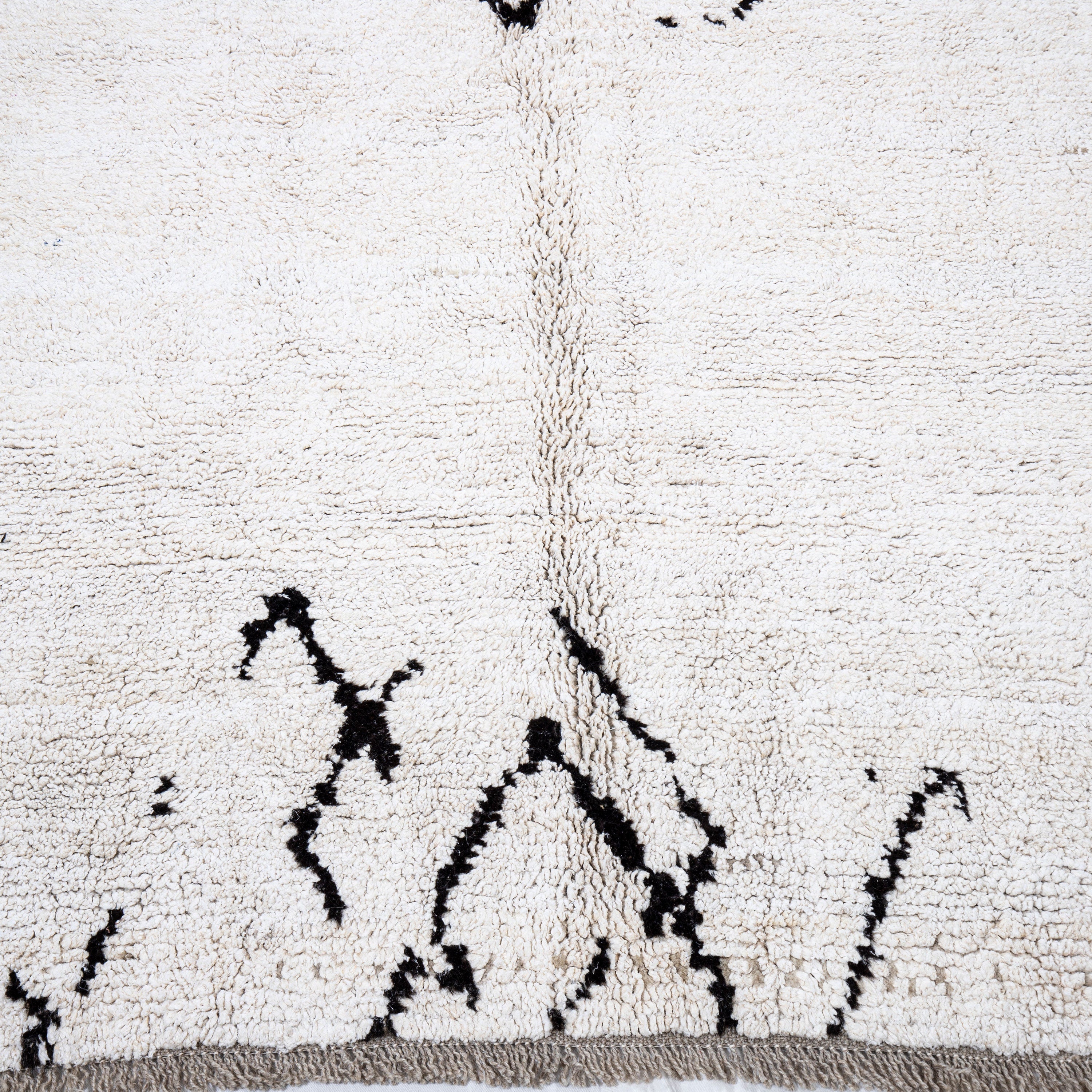 Contemporary TURKISH RUG up cycled from vintage HEMP and goat hair flat weaves