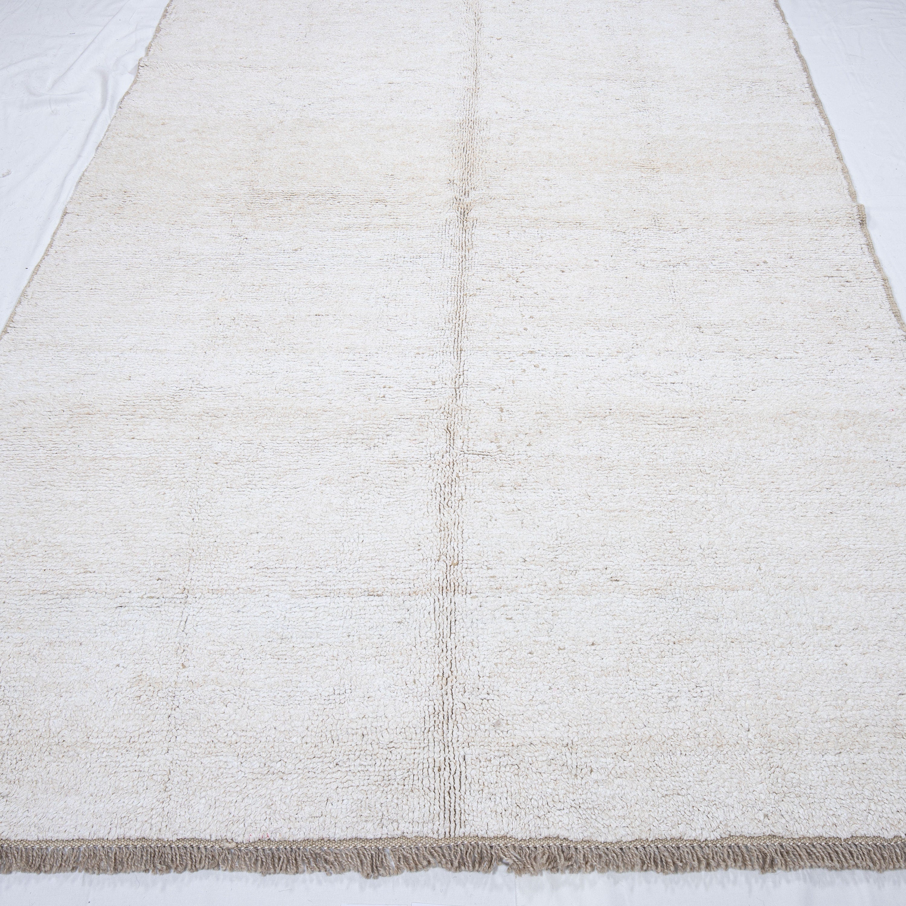 Contemporary TURKISH RUG up cycled from vintage HEMP and goat hair flat weaves.