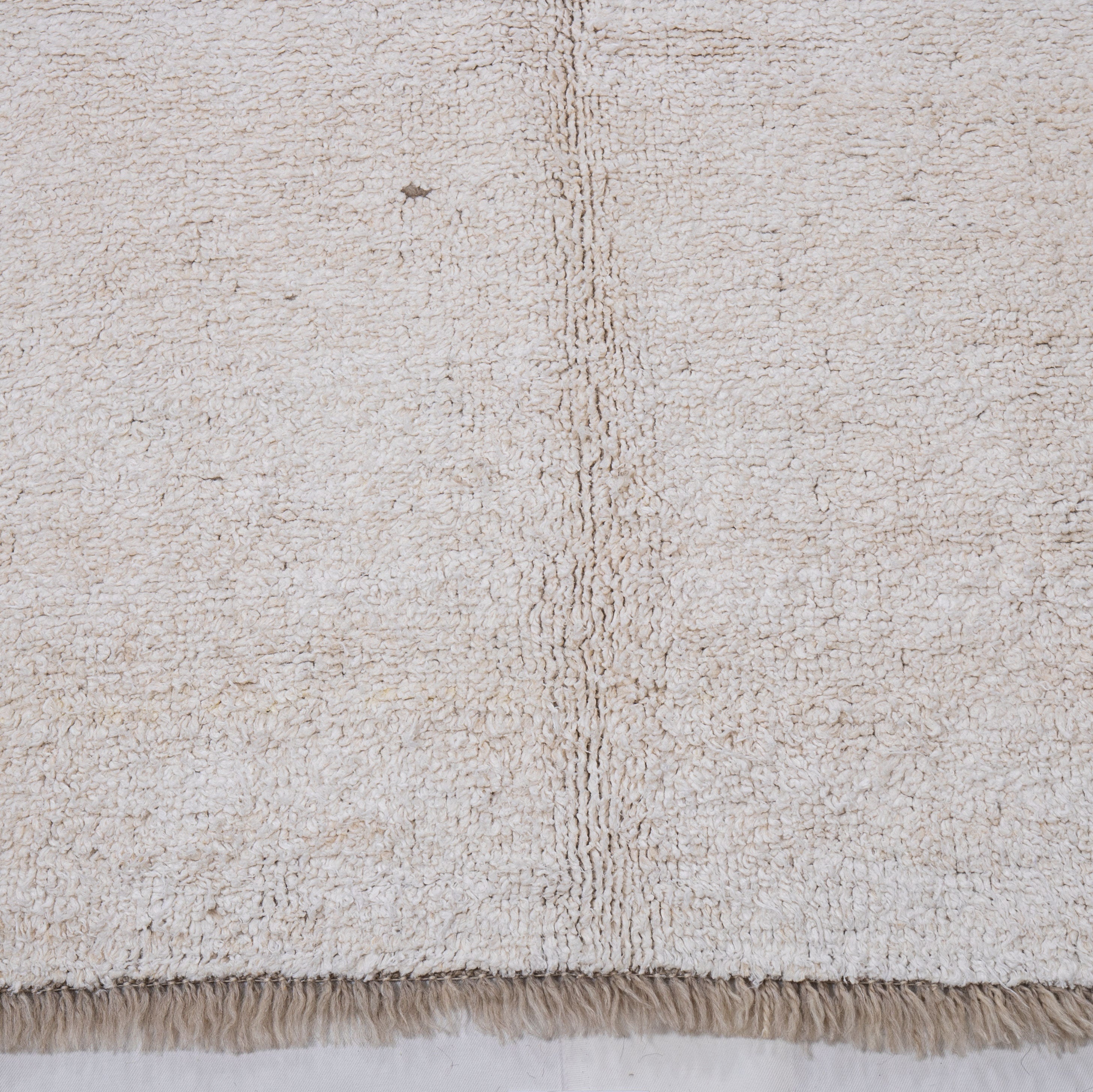 Contemporary TURKISH RUG up cycled from vintage HEMP and goat hair flat weaves
