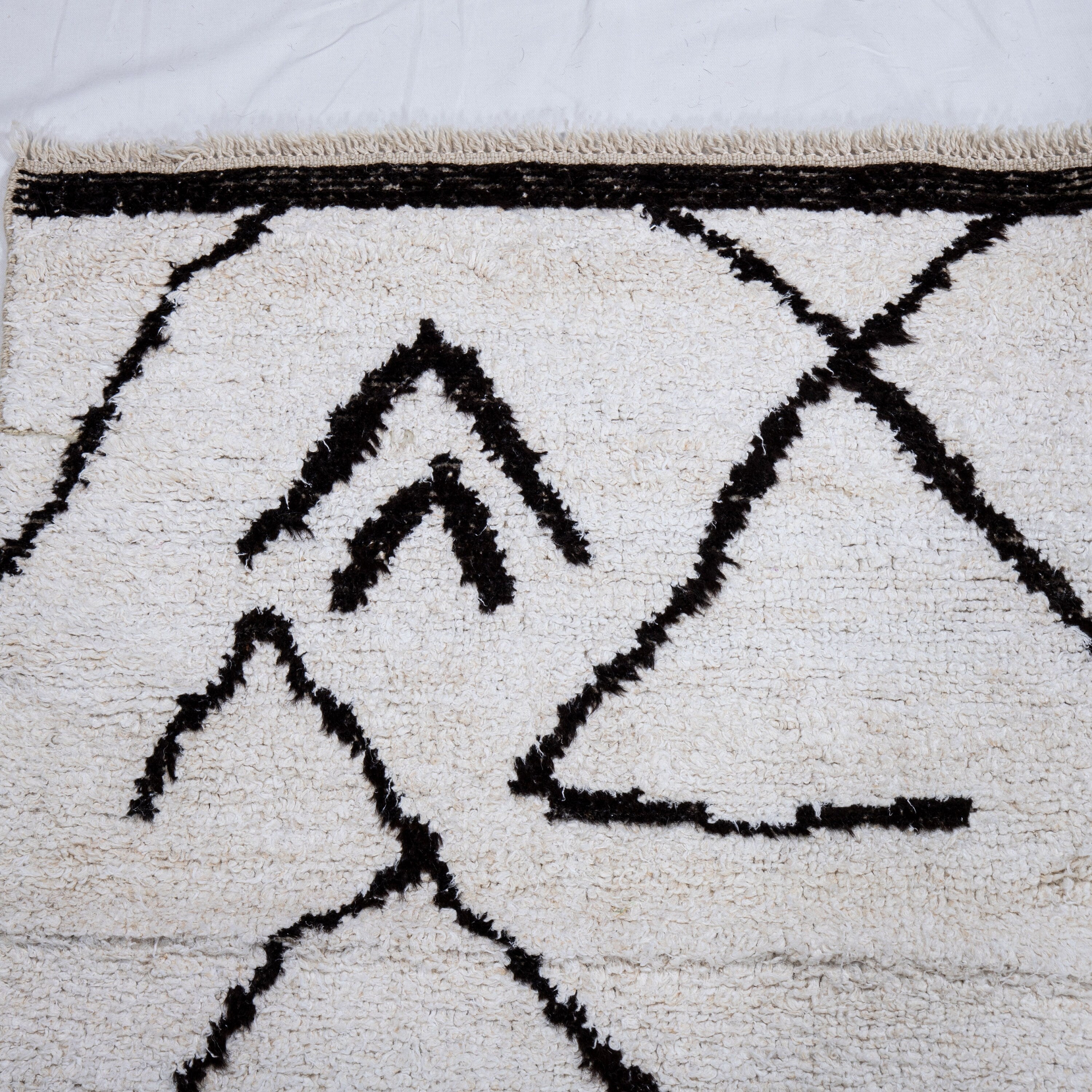 Contemporary TURKISH RUG up cycled from vintage HEMP and goat hair flat weaves