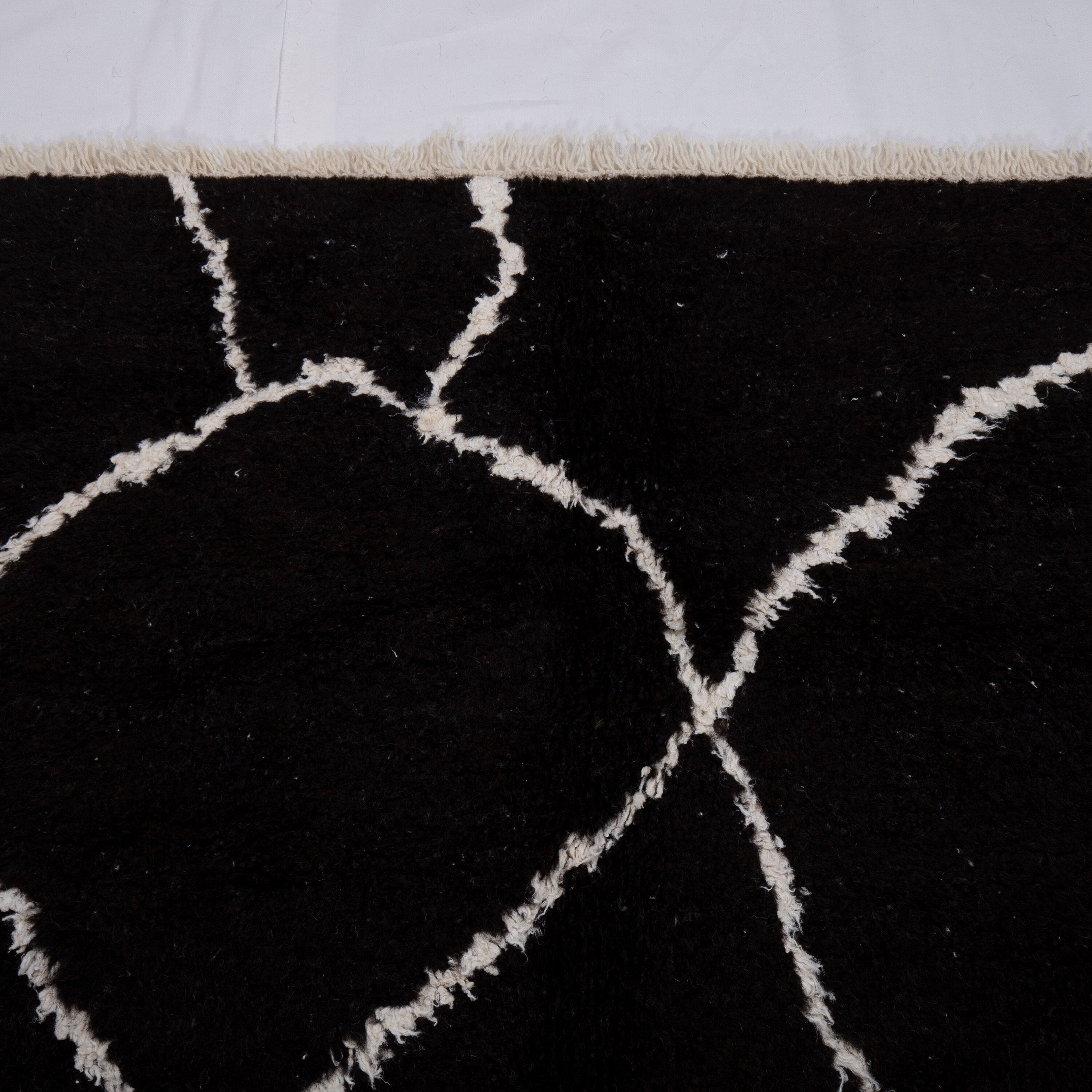 Contemporary TURKISH RUG up cycled from vintage HEMP and goat hair flat weaves