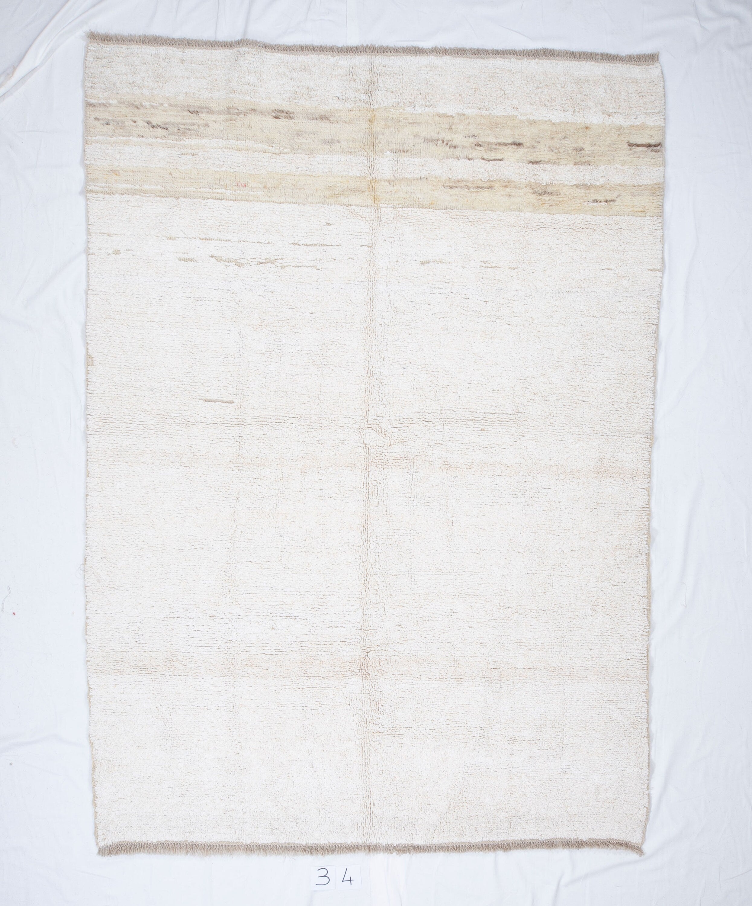 Contemporary TURKISH RUG up cycled from vintage HEMP and goat hair flat weaves.