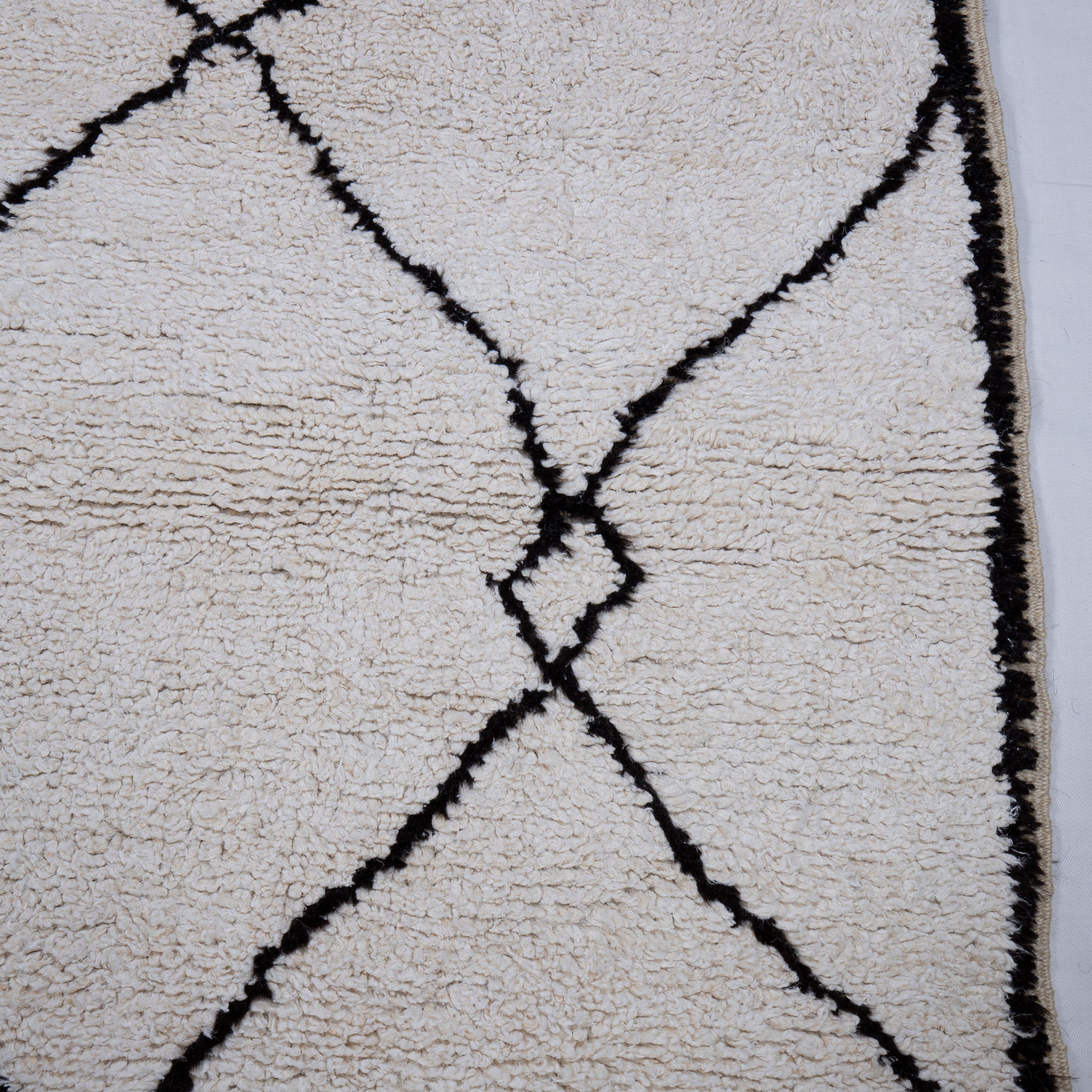 Contemporary TURKISH RUG up cycled from vintage HEMP and goat hair flat weaves.