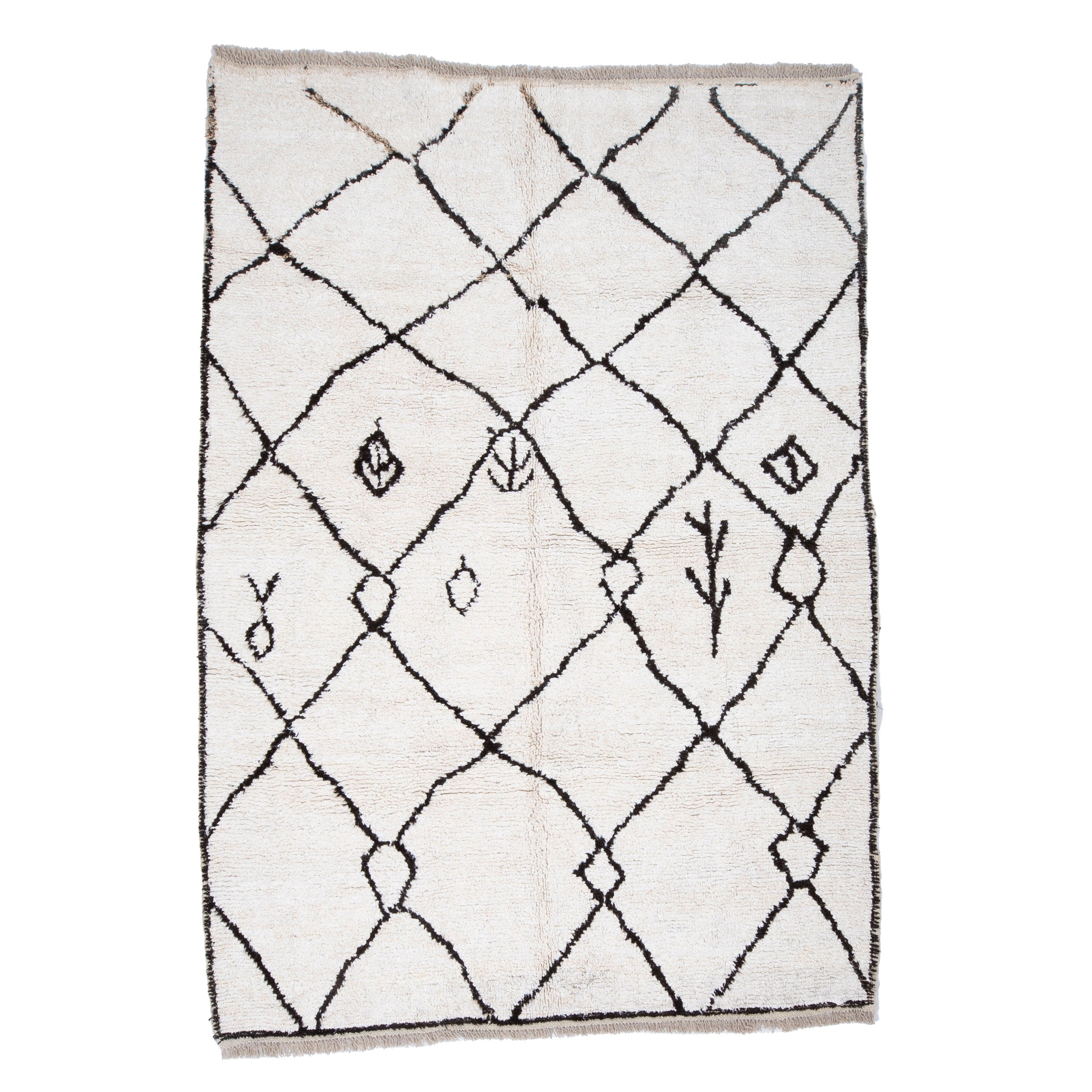 Contemporary TURKISH RUG up cycled from vintage HEMP and goat hair flat weaves.