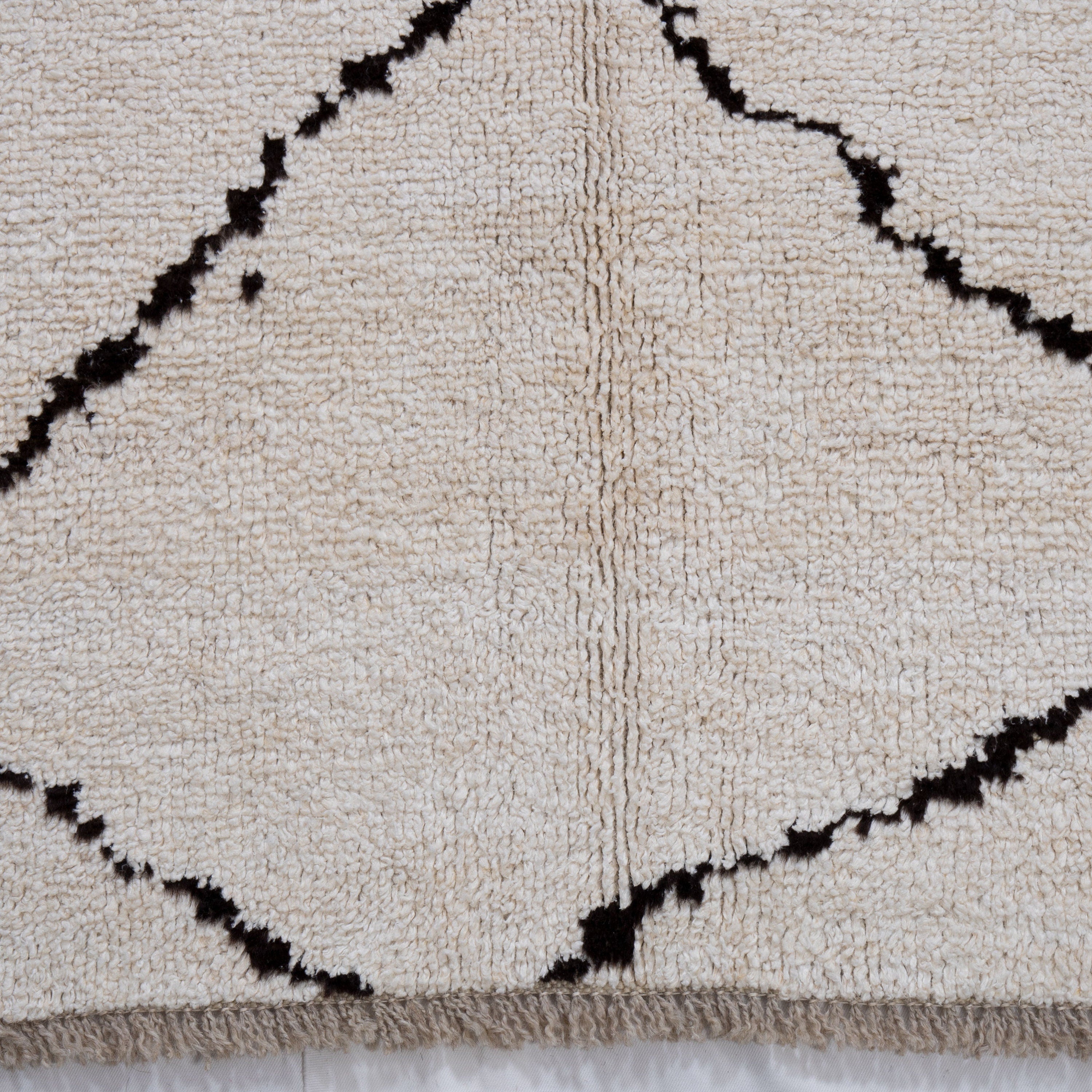 Contemporary TURKISH RUG up cycled from vintage HEMP and goat hair flat weaves
