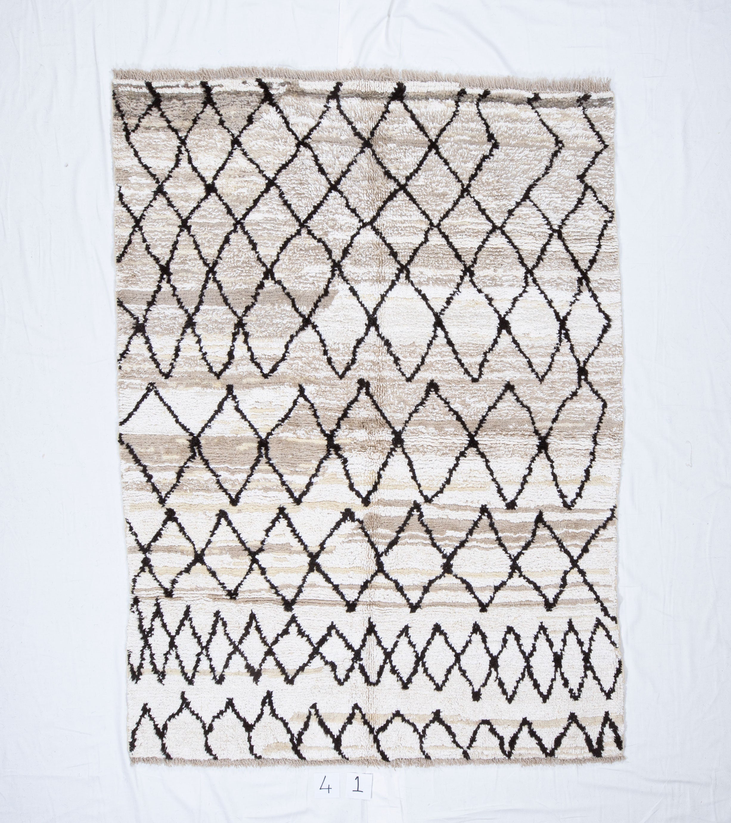 Contemporary TURKISH RUG up cycled from vintage HEMP and goat hair flat weaves