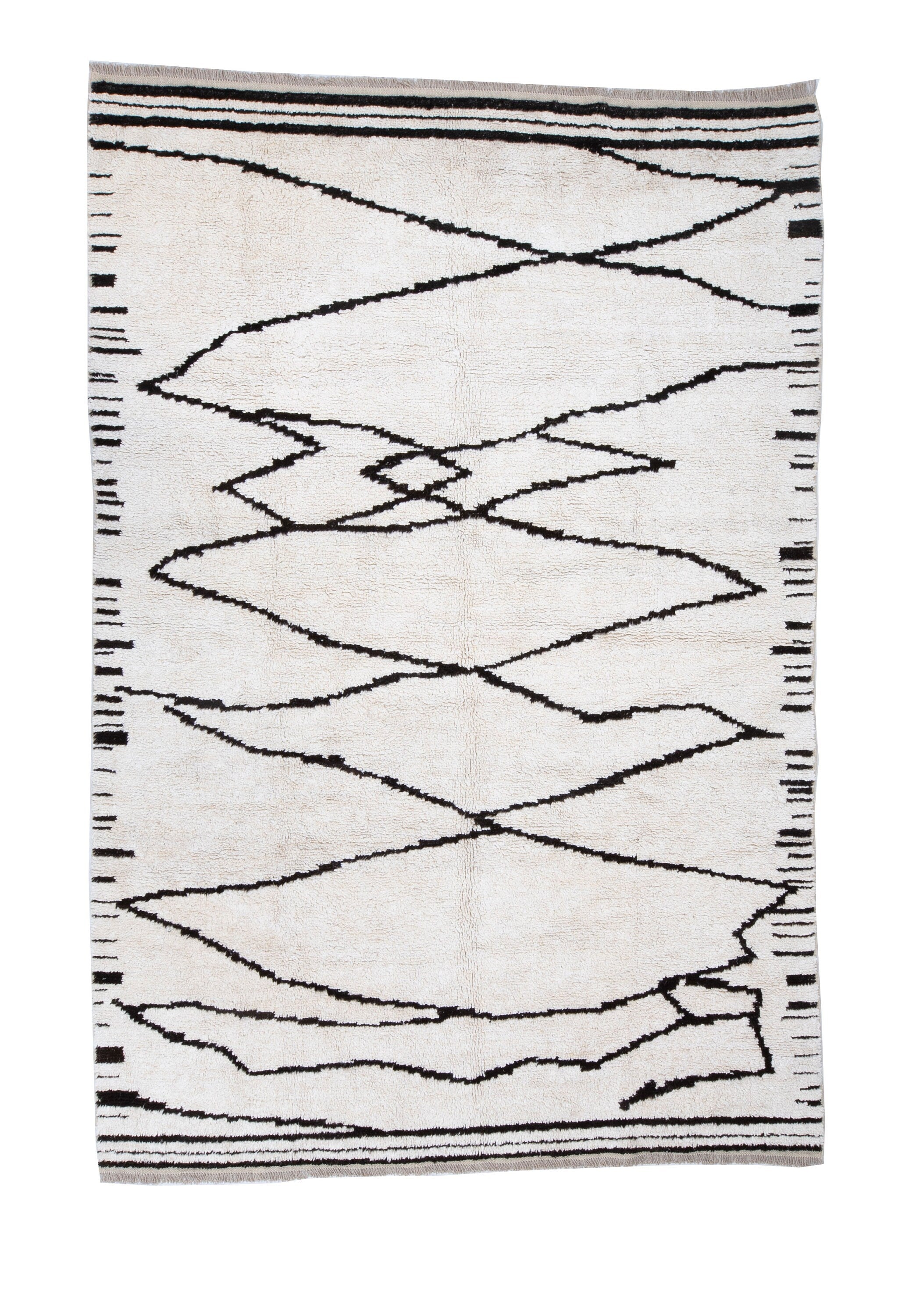 Contemporary TURKISH RUG up cycled from vintage HEMP and goat hair flat weaves