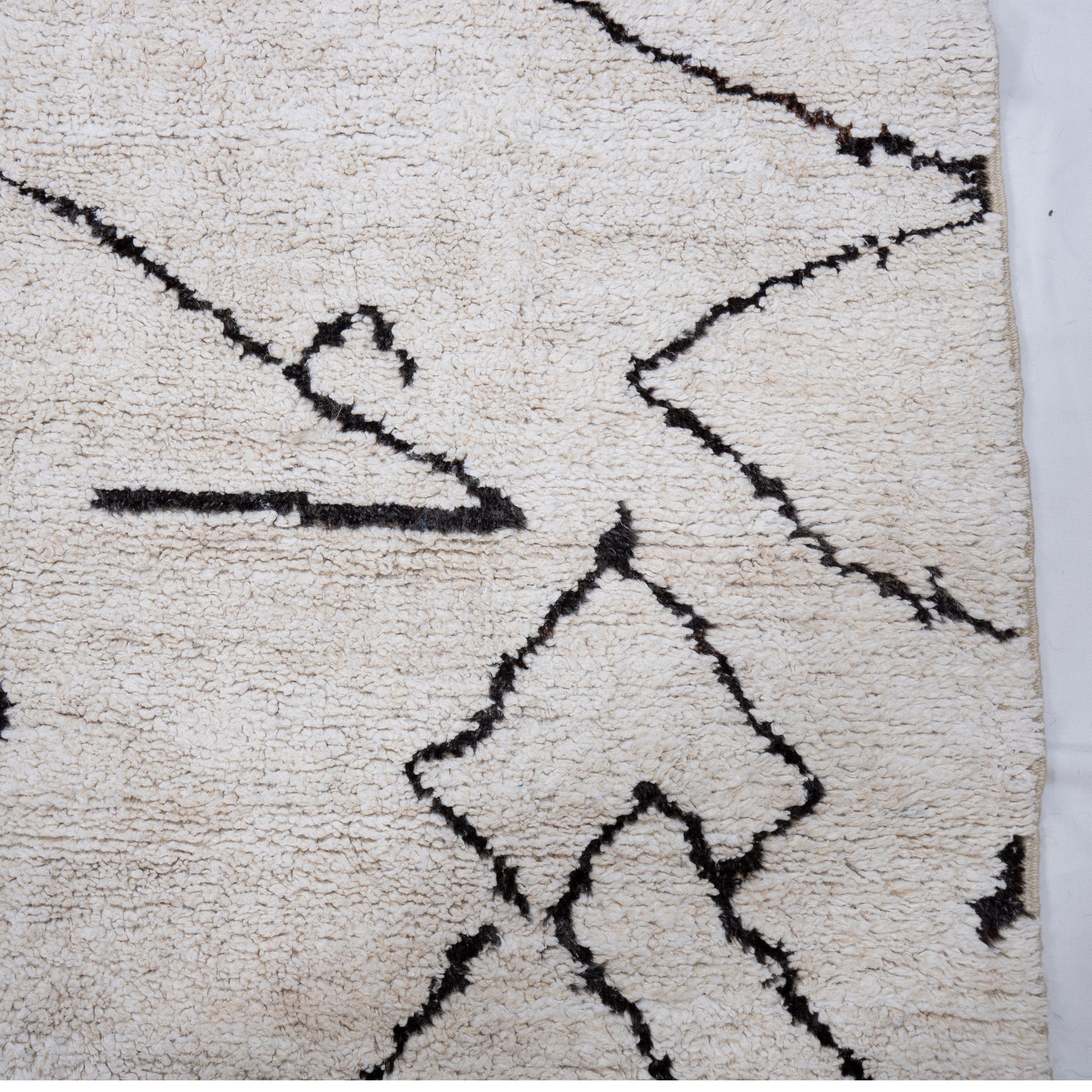 Contemporary TURKISH RUG up cycled from vintage HEMP and goat hair flat weaves