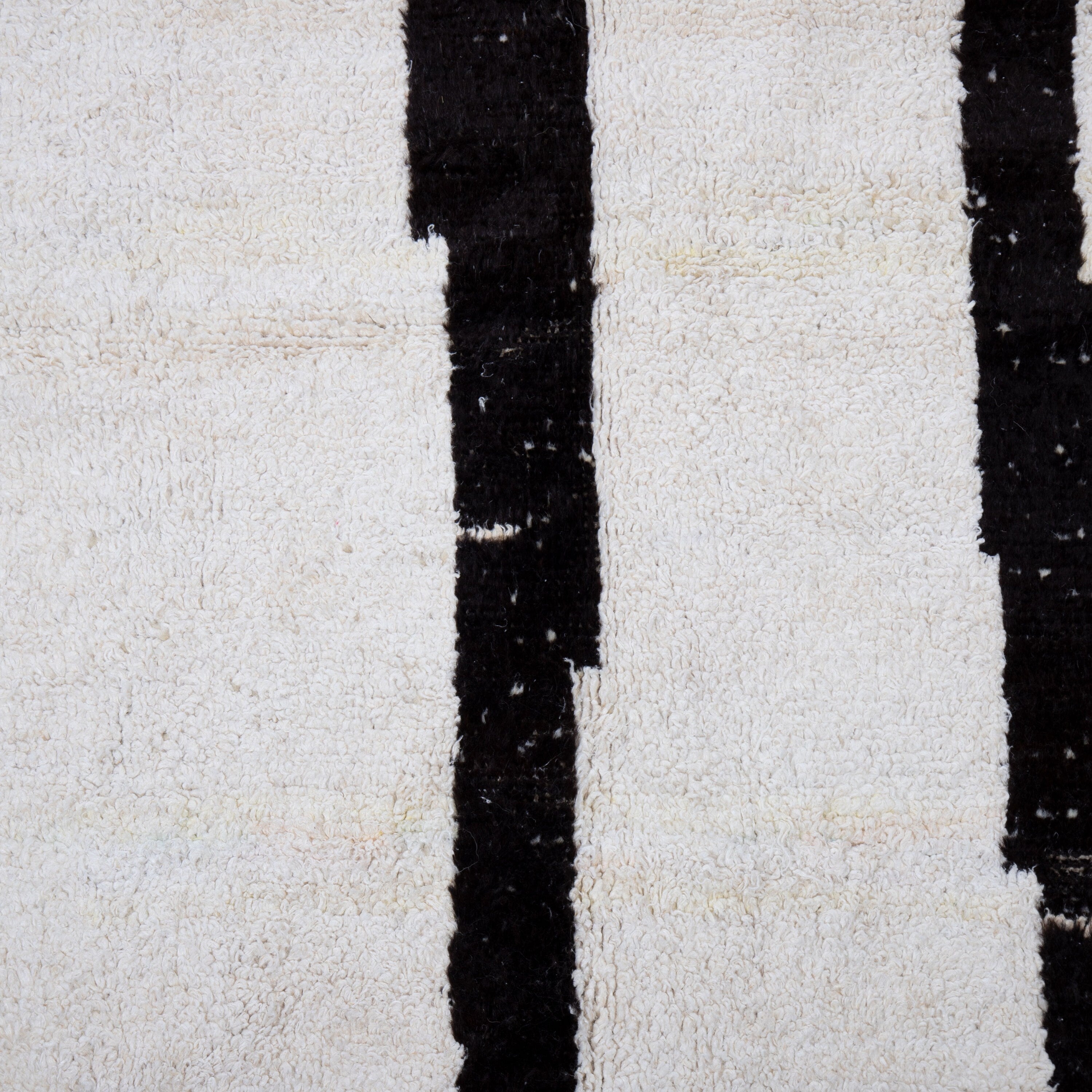 Contemporary TURKISH RUG up cycled from vintage HEMP and goat hair flat weaves