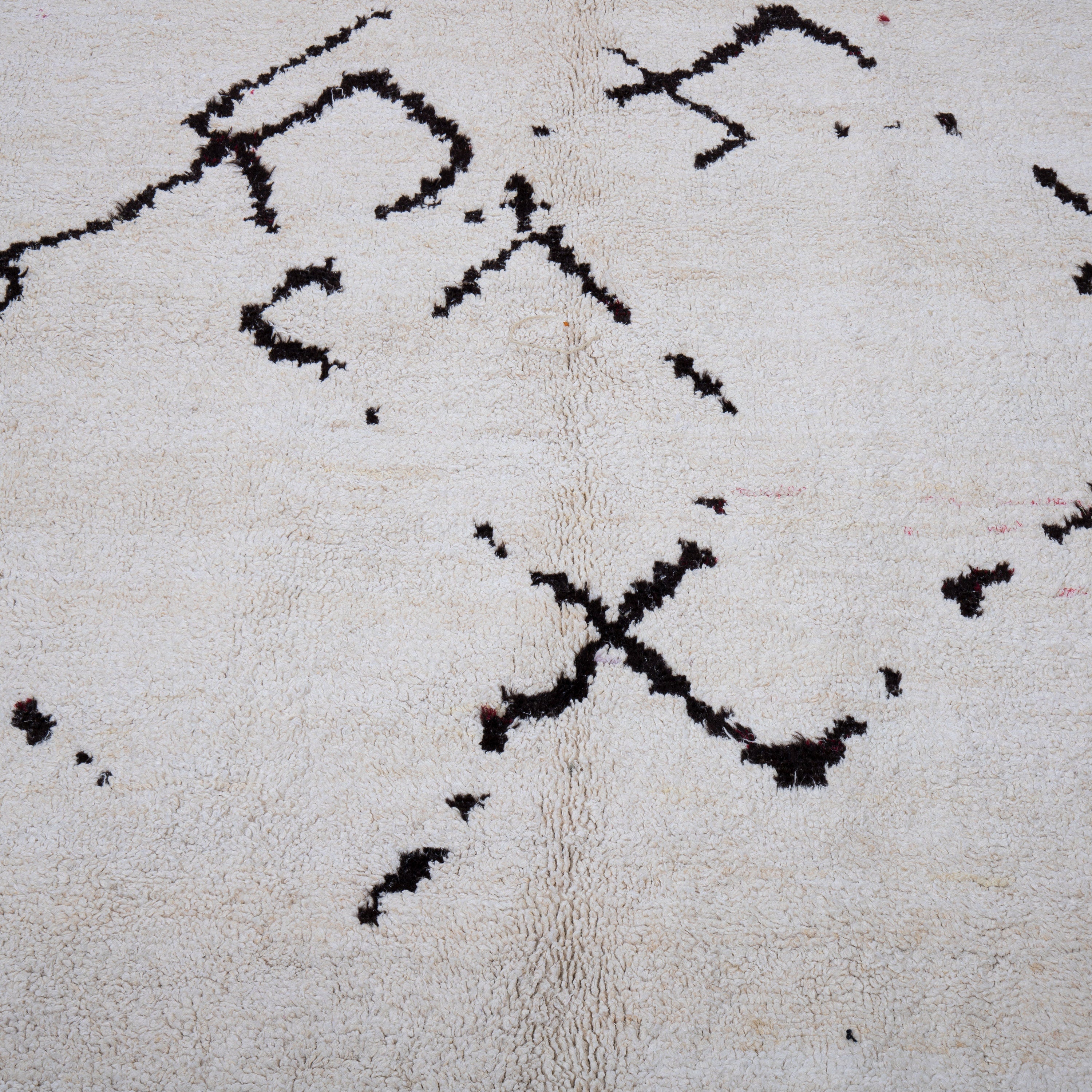 Contemporary TURKISH RUG up cycled from vintage HEMP and goat hair flat weaves