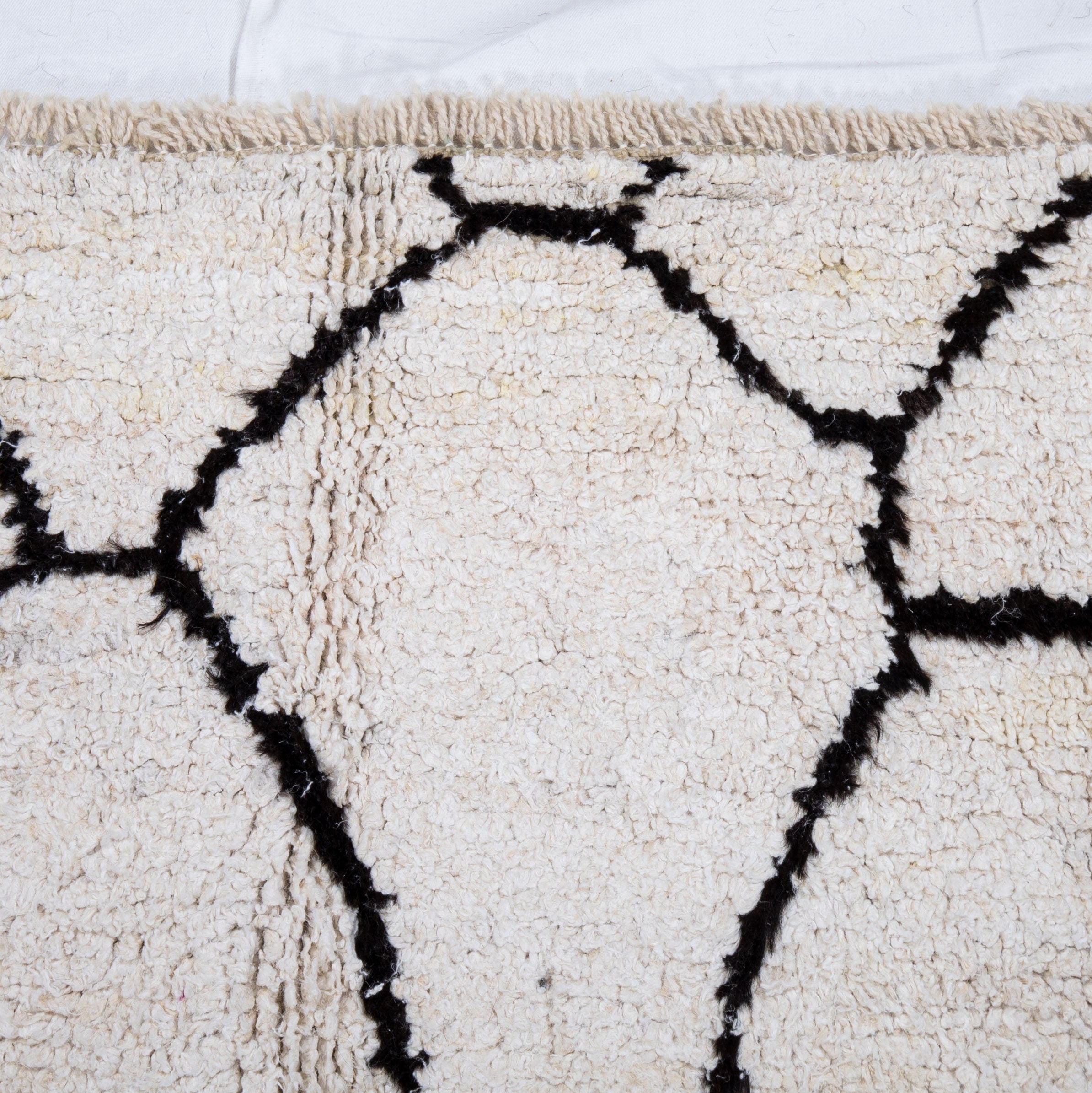 Contemporary TURKISH RUG up cycled from vintage HEMP and goat hair flat weaves