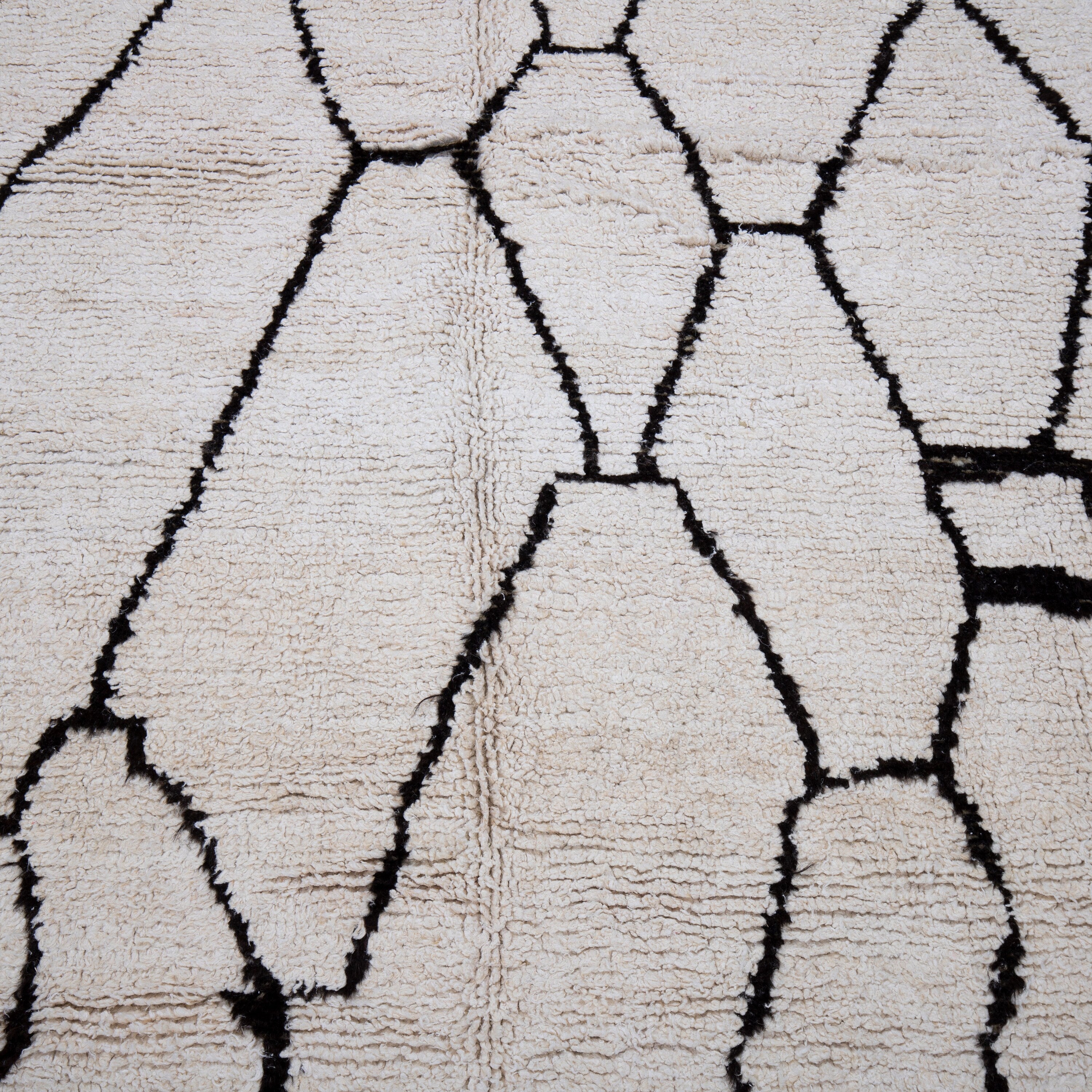 Contemporary TURKISH RUG up cycled from vintage HEMP and goat hair flat weaves