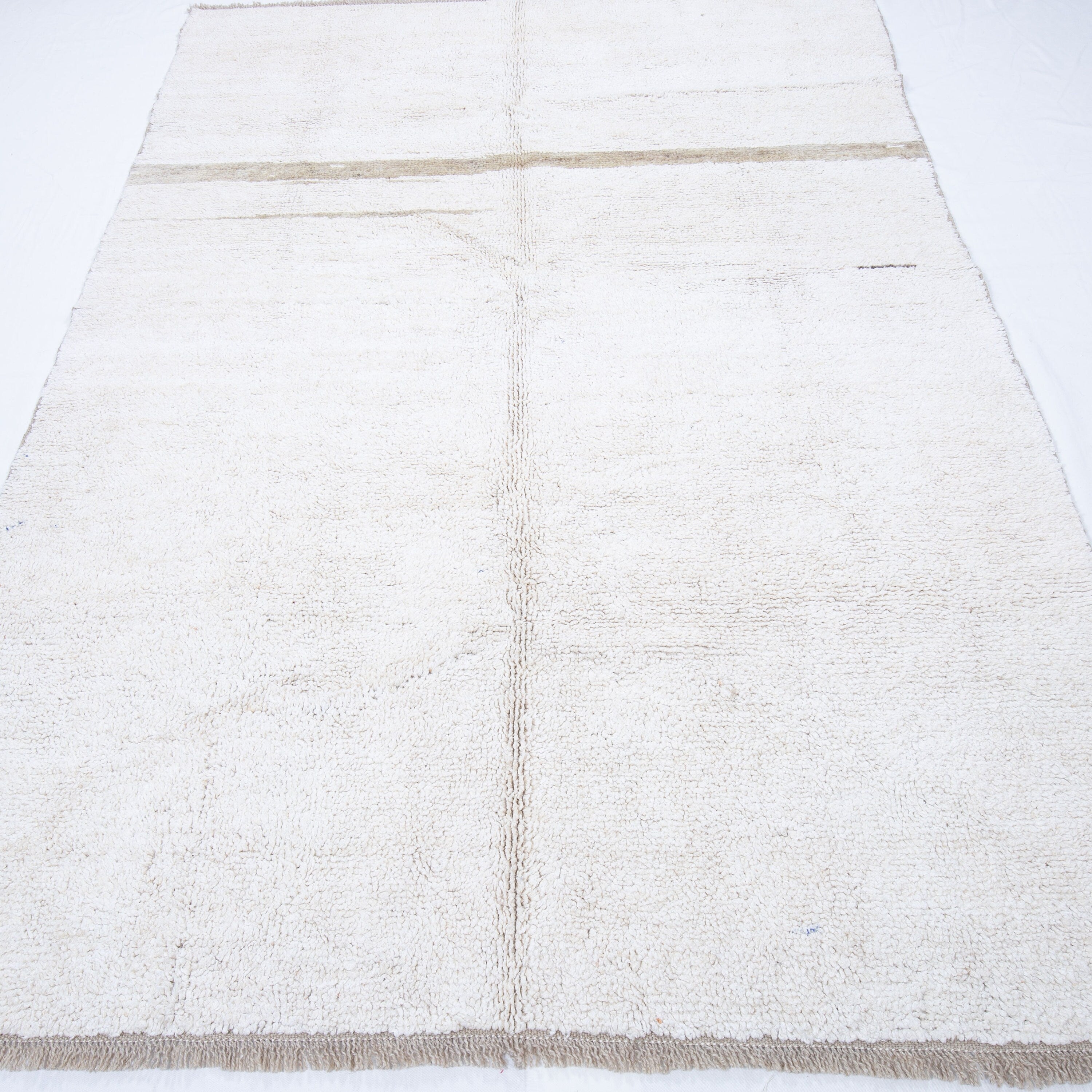 Contemporary TURKISH RUG up cycled from vintage HEMP and goat hair flat weaves.