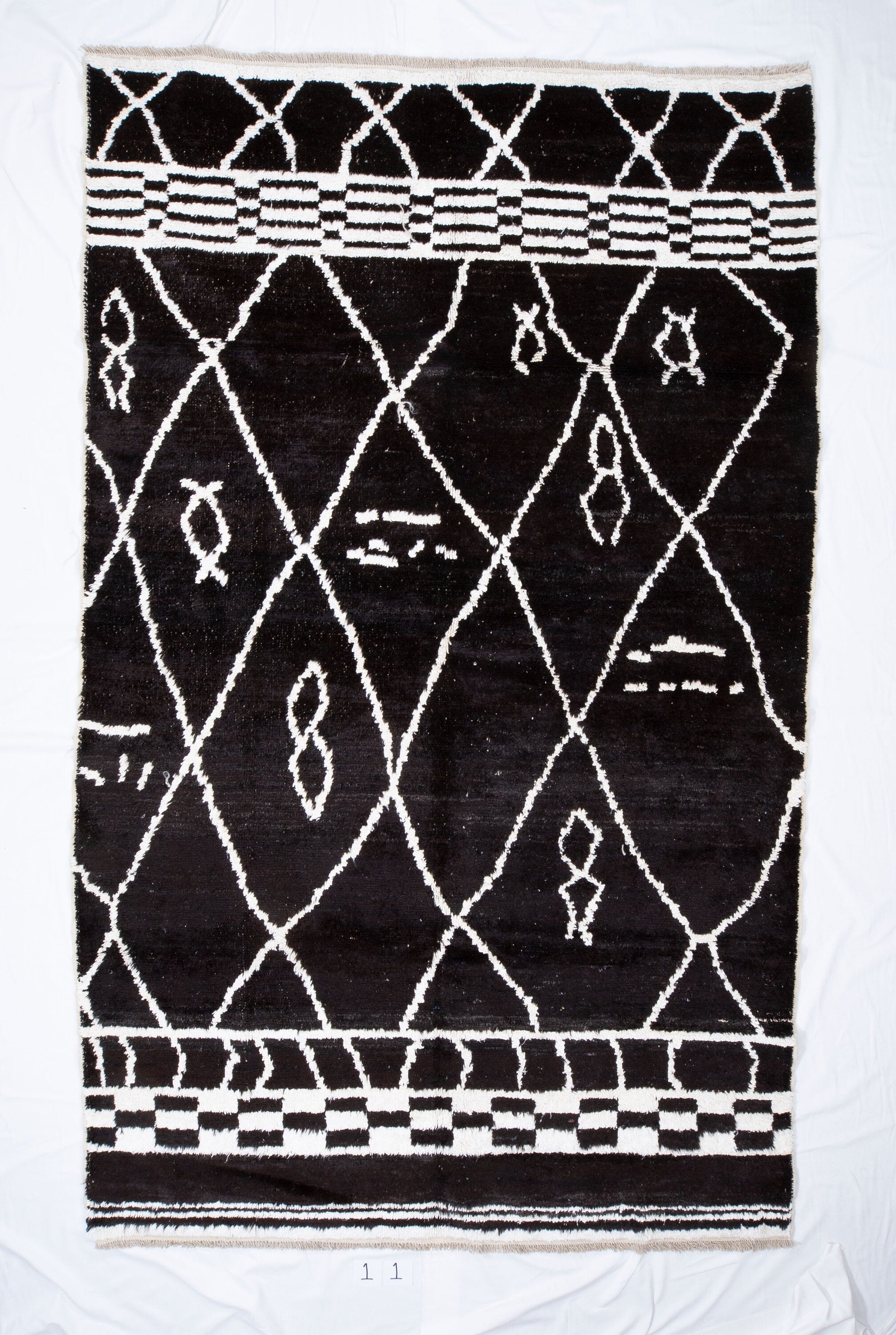 Contemporary TURKISH RUG up cycled from vintage HEMP and goat hair flat weaves.