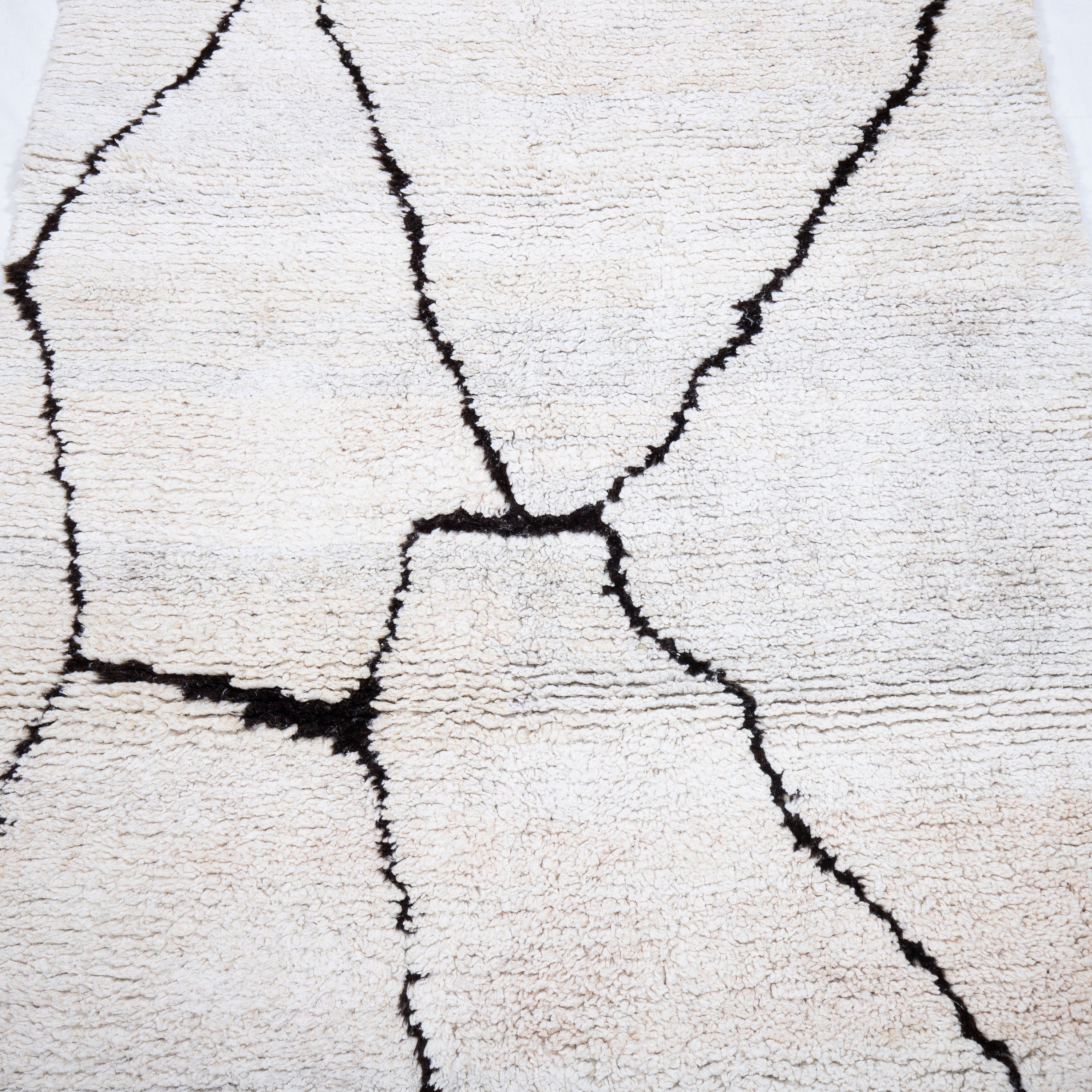 Contemporary HEMP RUNNER up-cycled from vintage HEMP and goat hair flat weaves