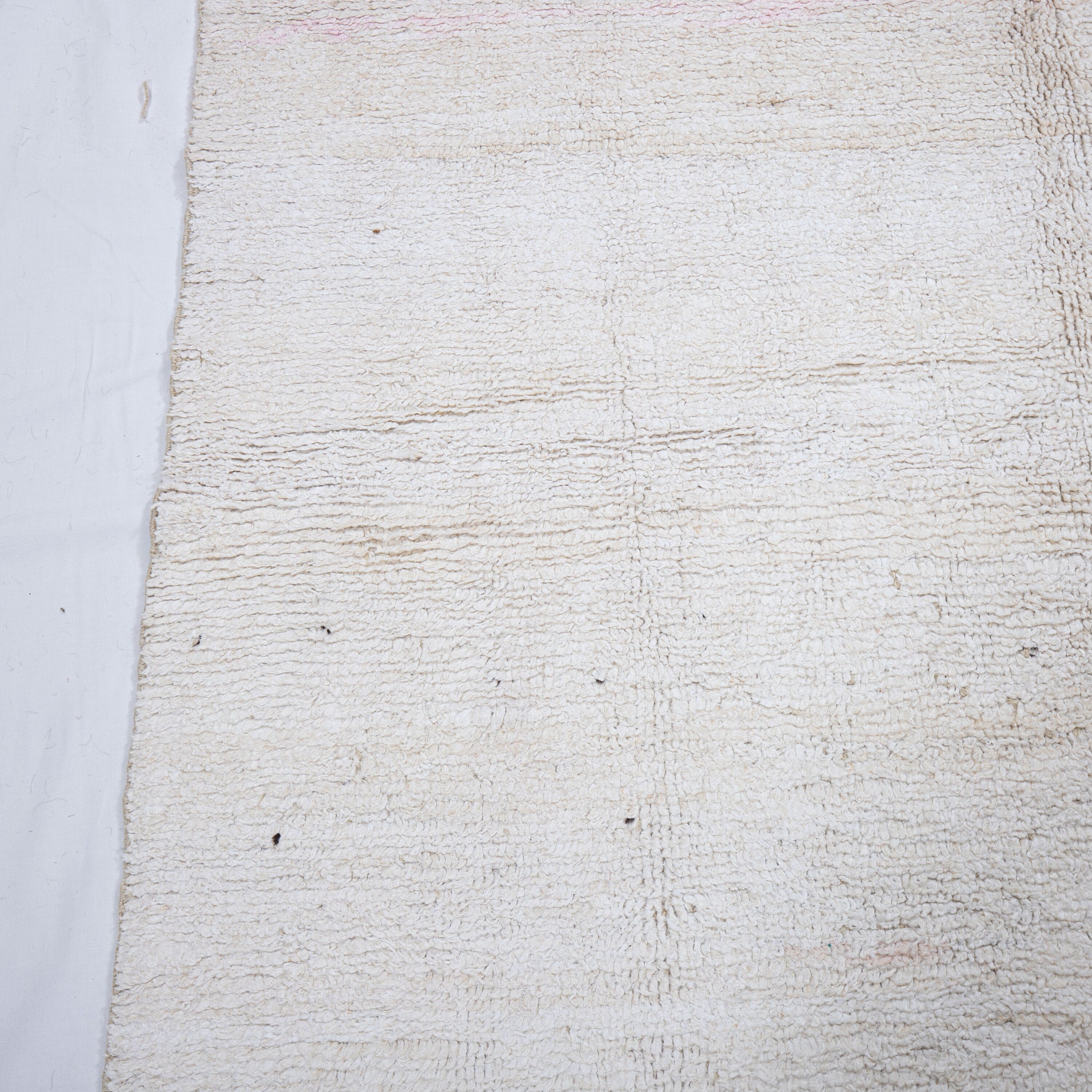 Contemporary TURKISH RUG up cycled from vintage HEMP and goat hair flat weaves