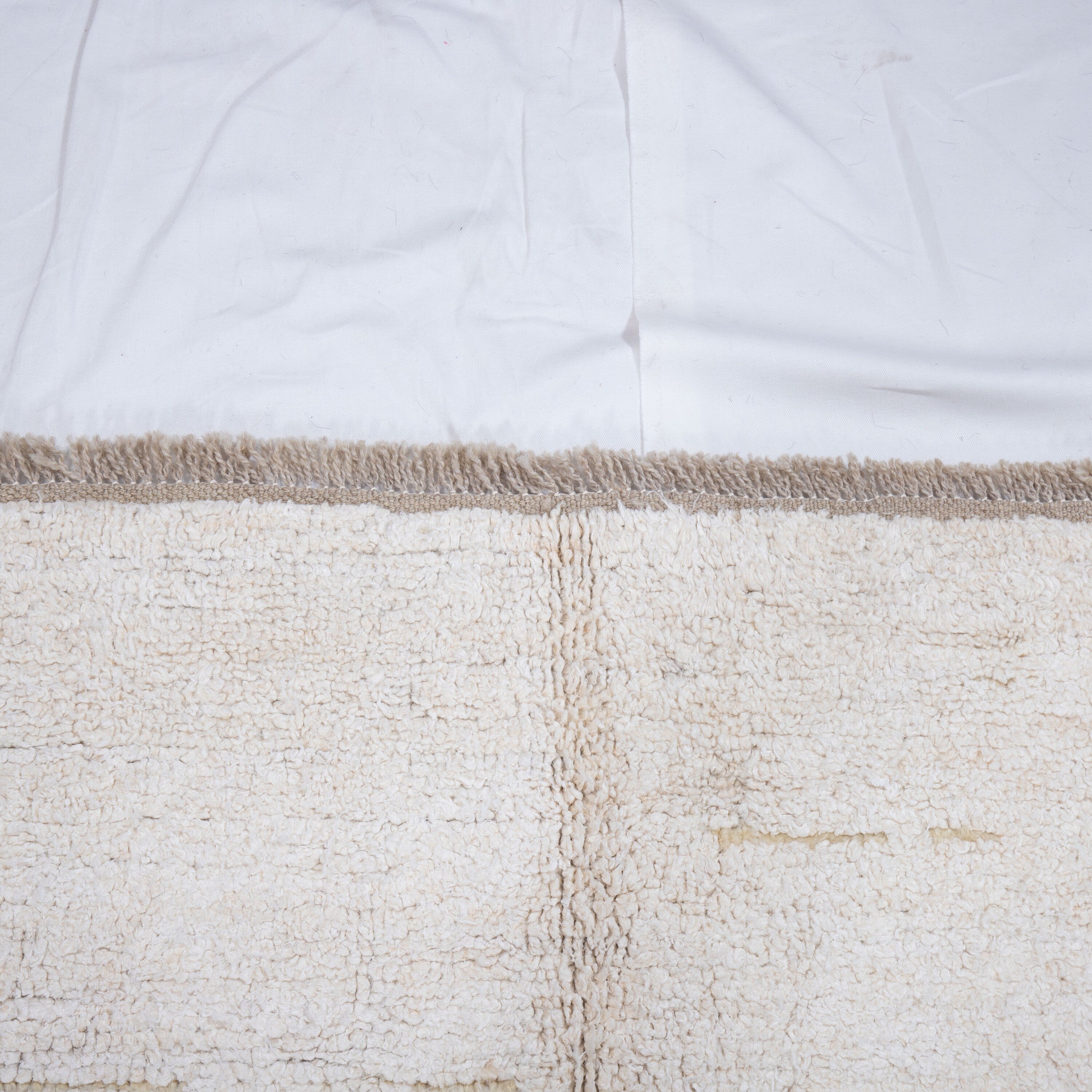 Contemporary TURKISH RUG up cycled from vintage HEMP and goat hair flat weaves.