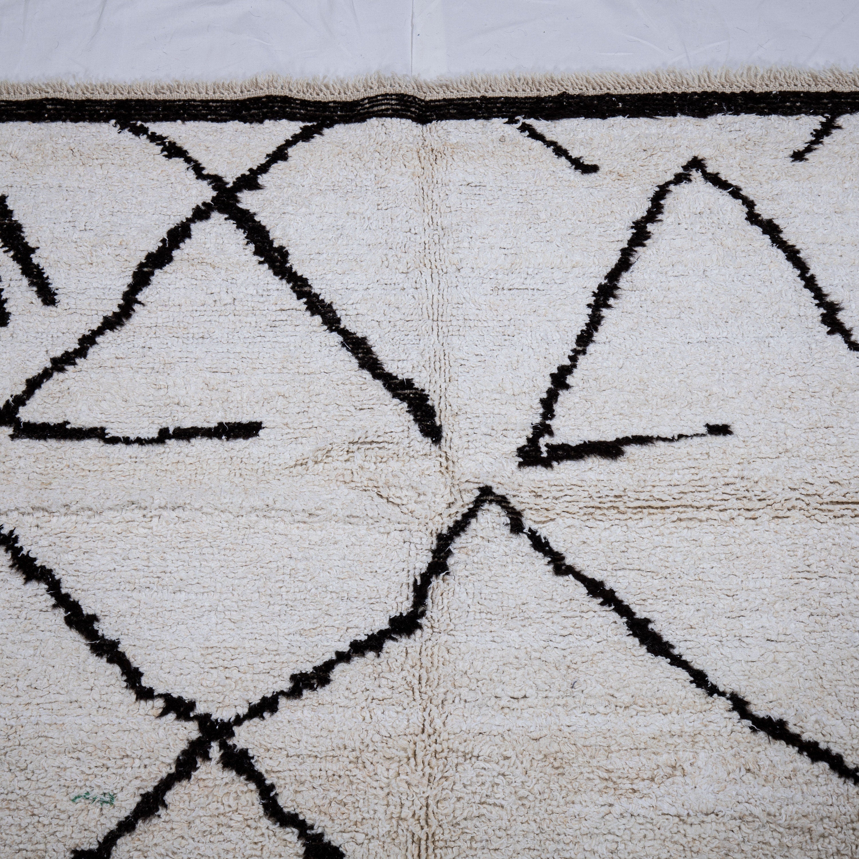 Contemporary TURKISH RUG up cycled from vintage HEMP and goat hair flat weaves