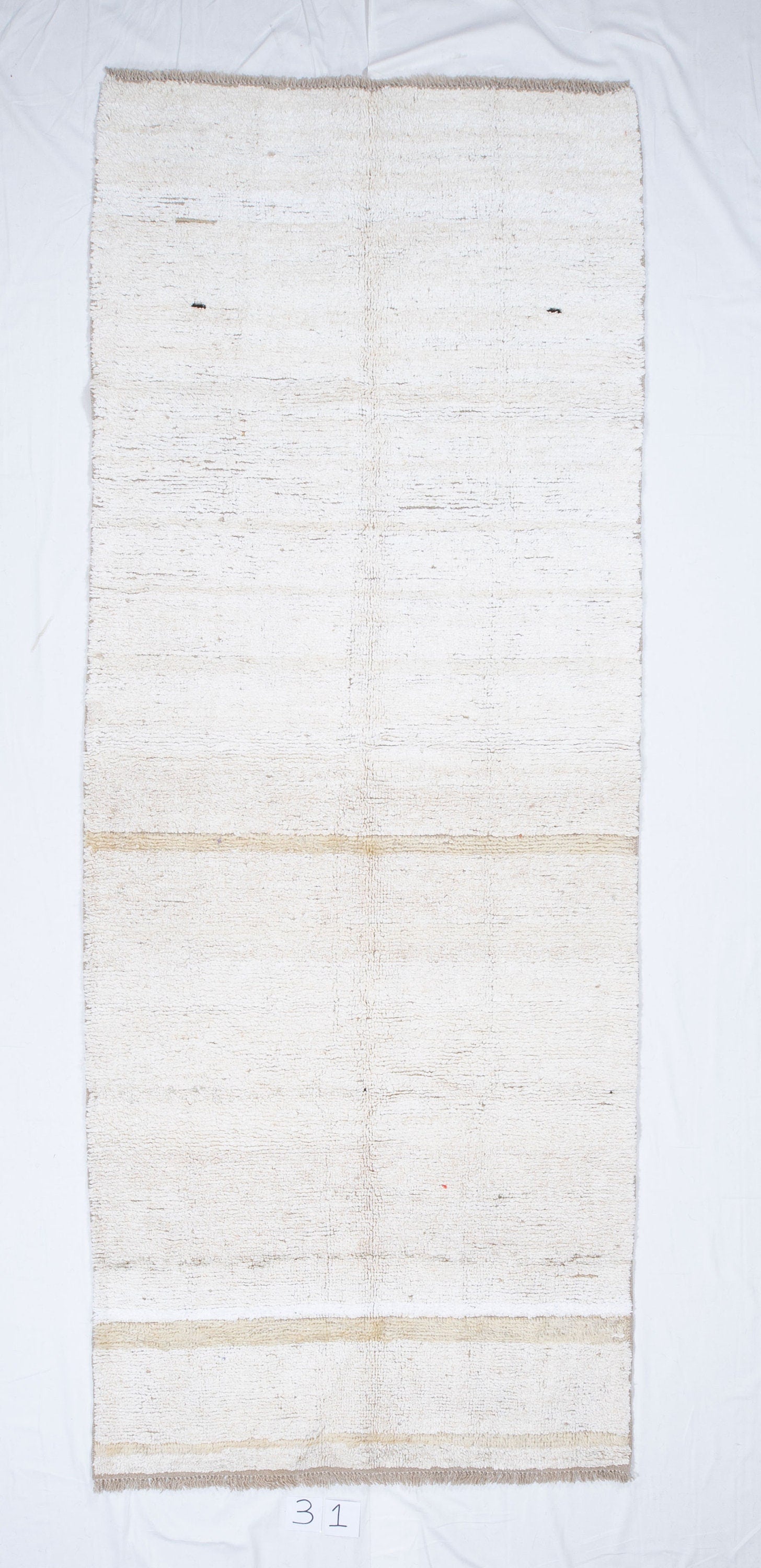 Contemporary TURKISH RUG up cycled from vintage HEMP and goat hair flat weaves