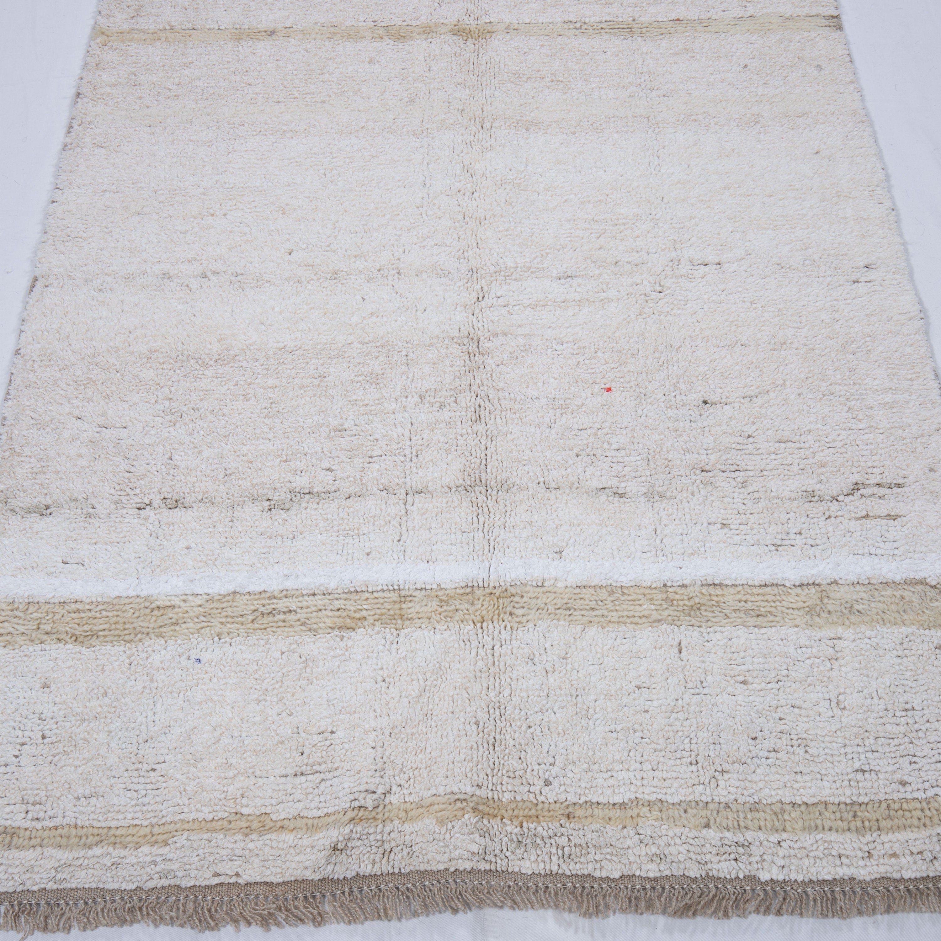 Contemporary TURKISH RUG up cycled from vintage HEMP and goat hair flat weaves
