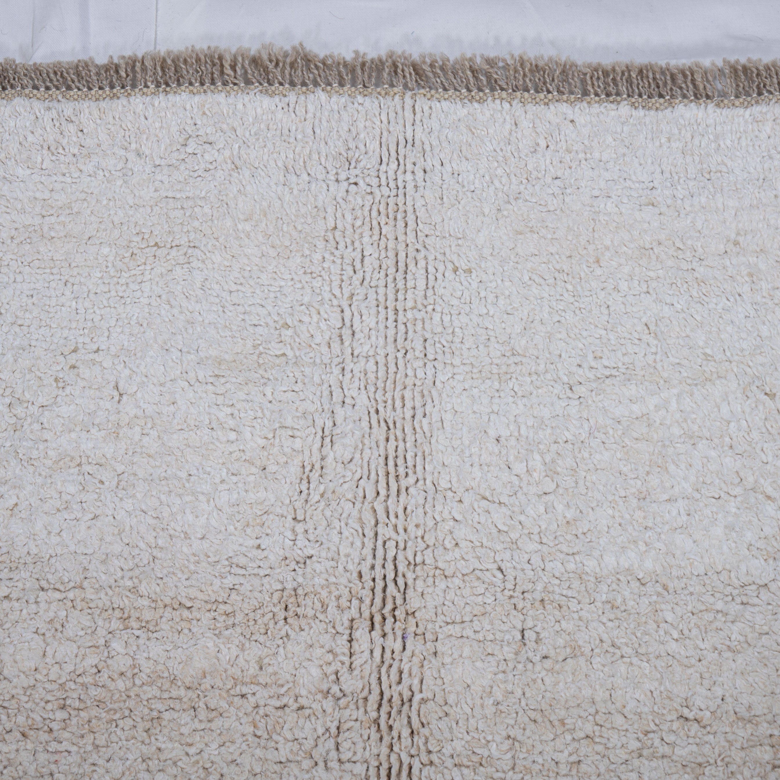Contemporary TURKISH RUG up cycled from vintage HEMP and goat hair flat weaves