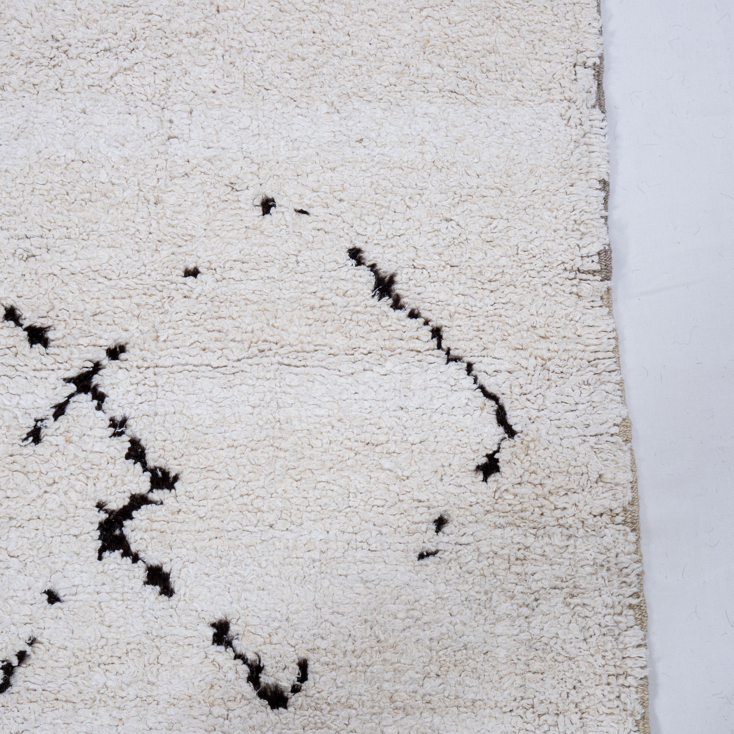 Contemporary TURKISH RUG up cycled from vintage HEMP and goat hair flat weaves