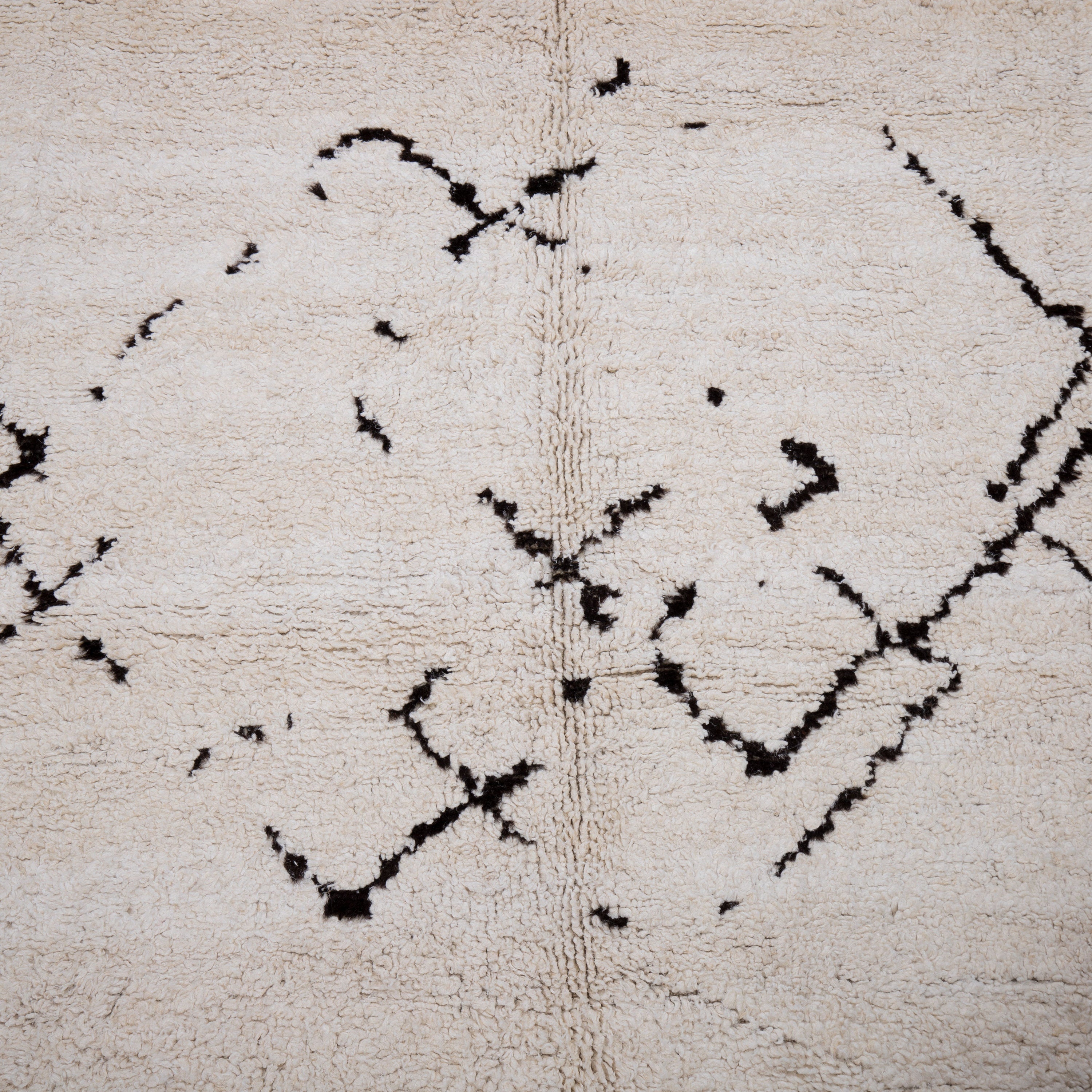 Contemporary TURKISH RUG up cycled from vintage HEMP and goat hair flat weaves