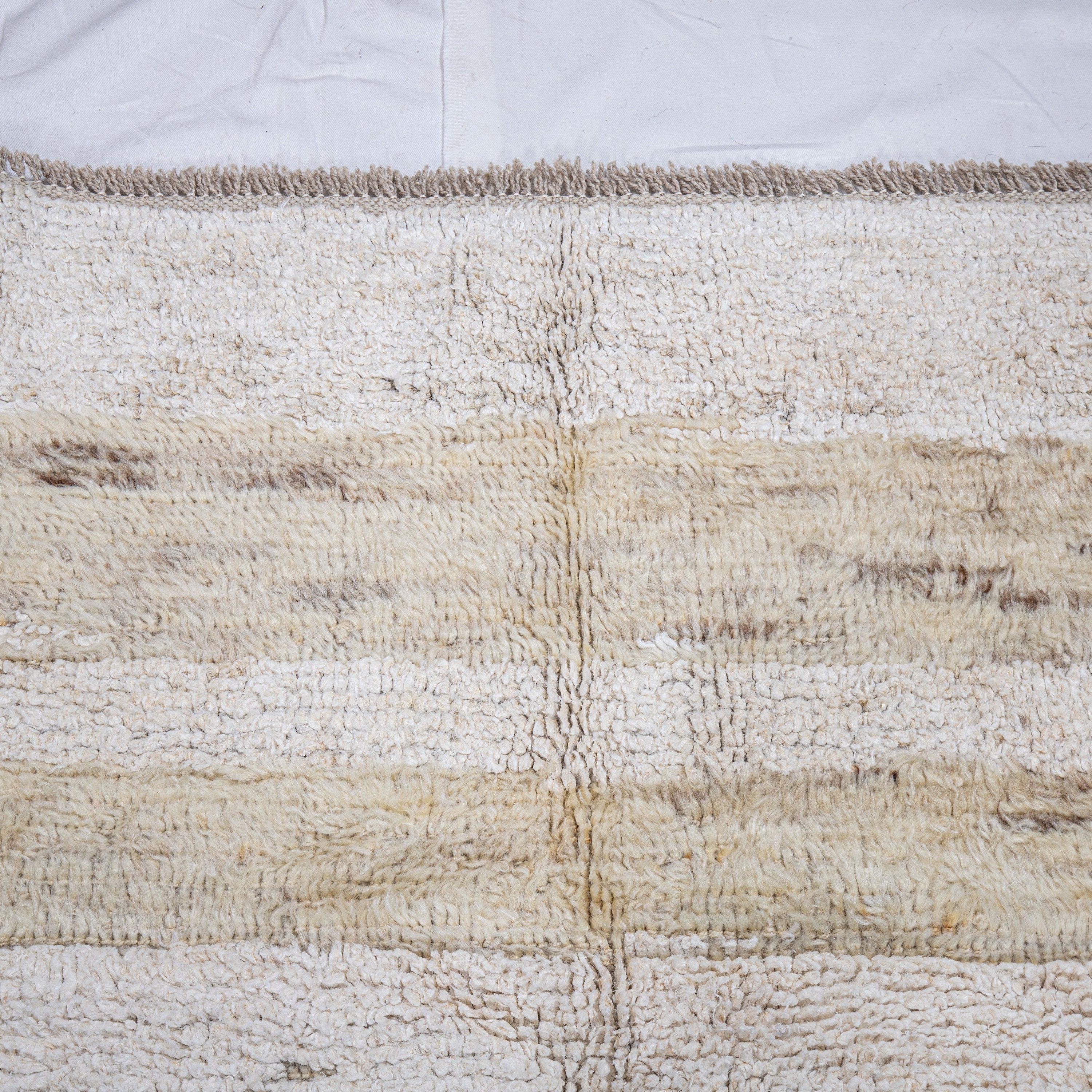 Contemporary TURKISH RUG up cycled from vintage HEMP and goat hair flat weaves.