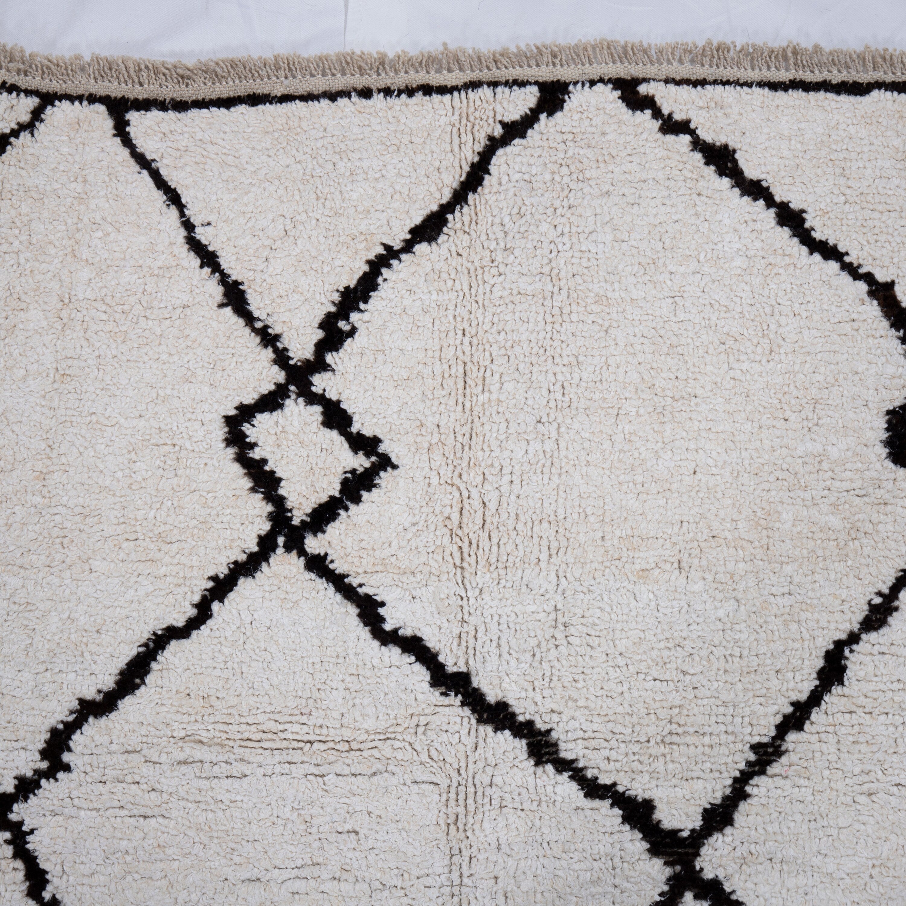 Contemporary TURKISH RUG up cycled from vintage HEMP and goat hair flat weaves