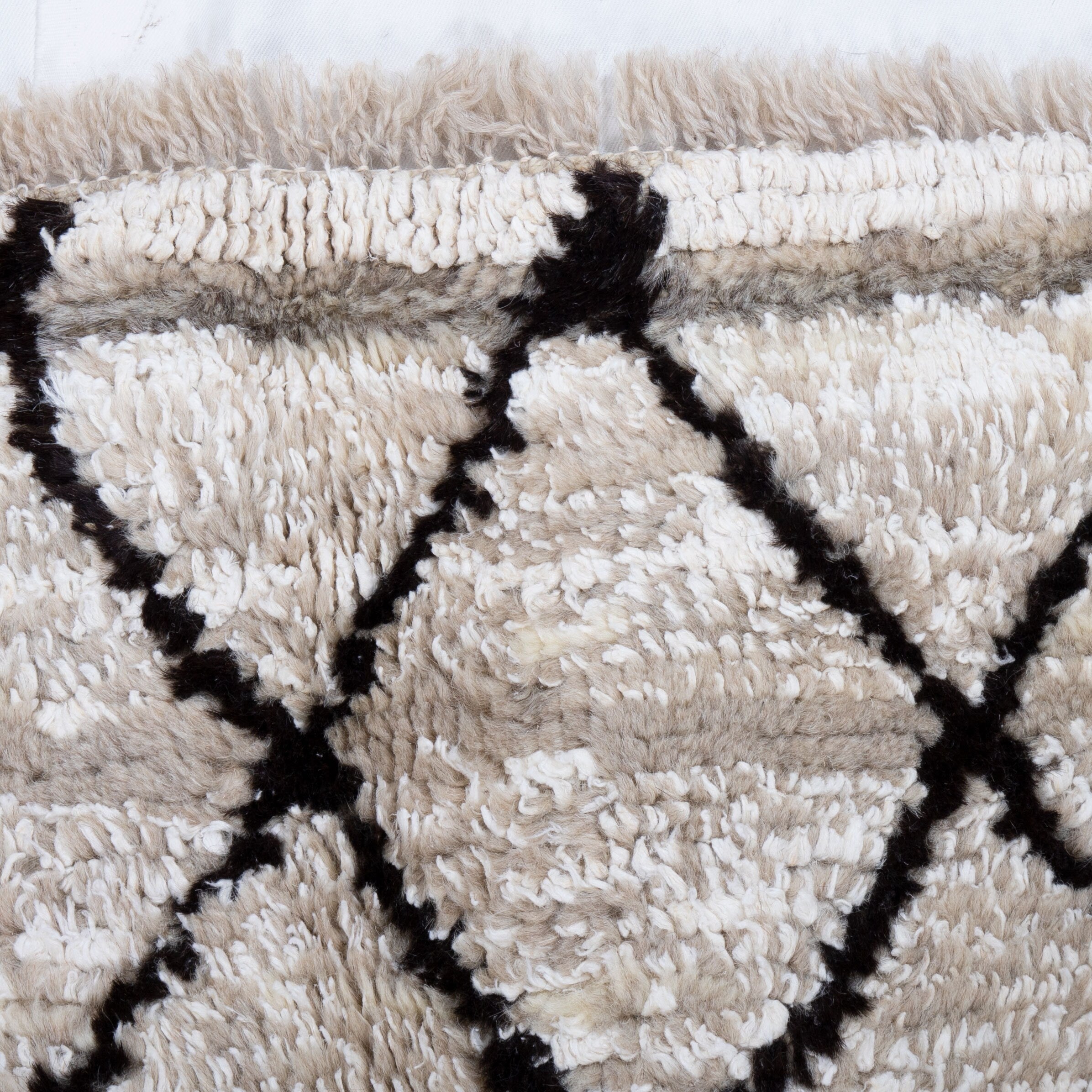 Contemporary TURKISH RUG up cycled from vintage HEMP and goat hair flat weaves