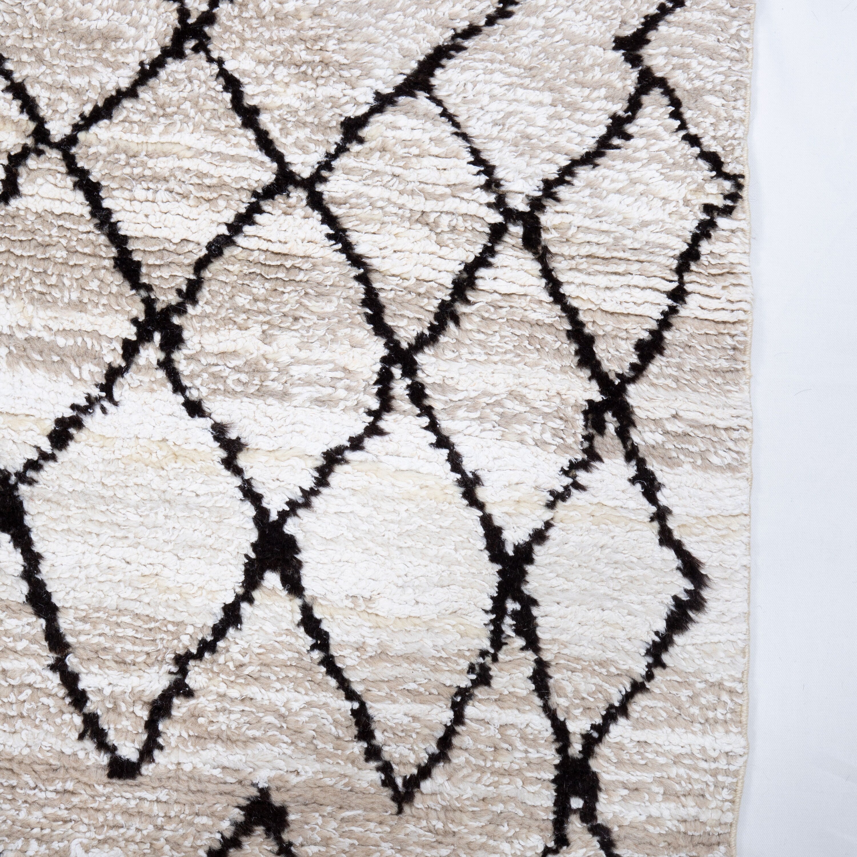 Contemporary TURKISH RUG up cycled from vintage HEMP and goat hair flat weaves