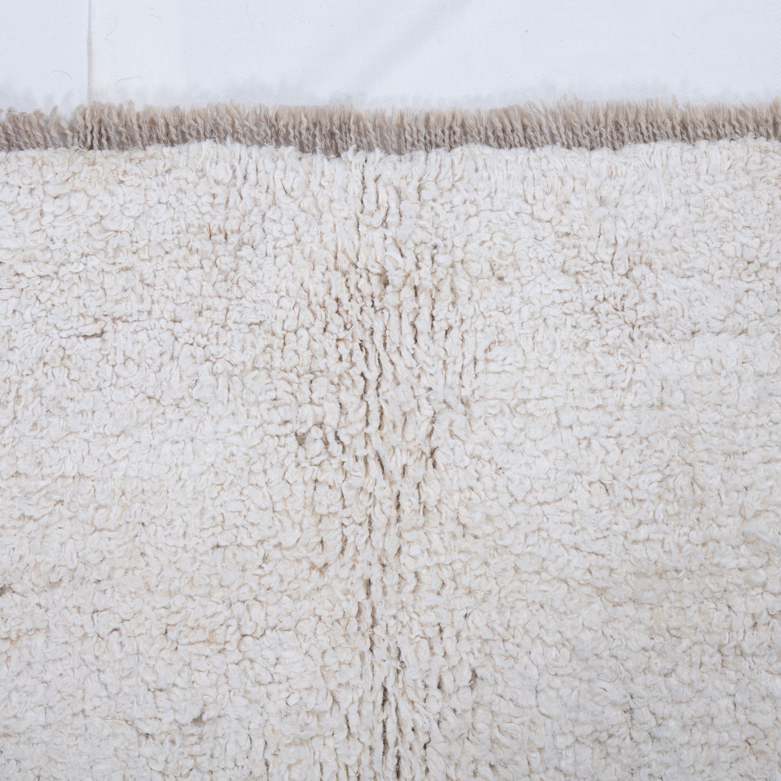 Contemporary TURKISH RUG up cycled from vintage HEMP and goat hair flat weaves