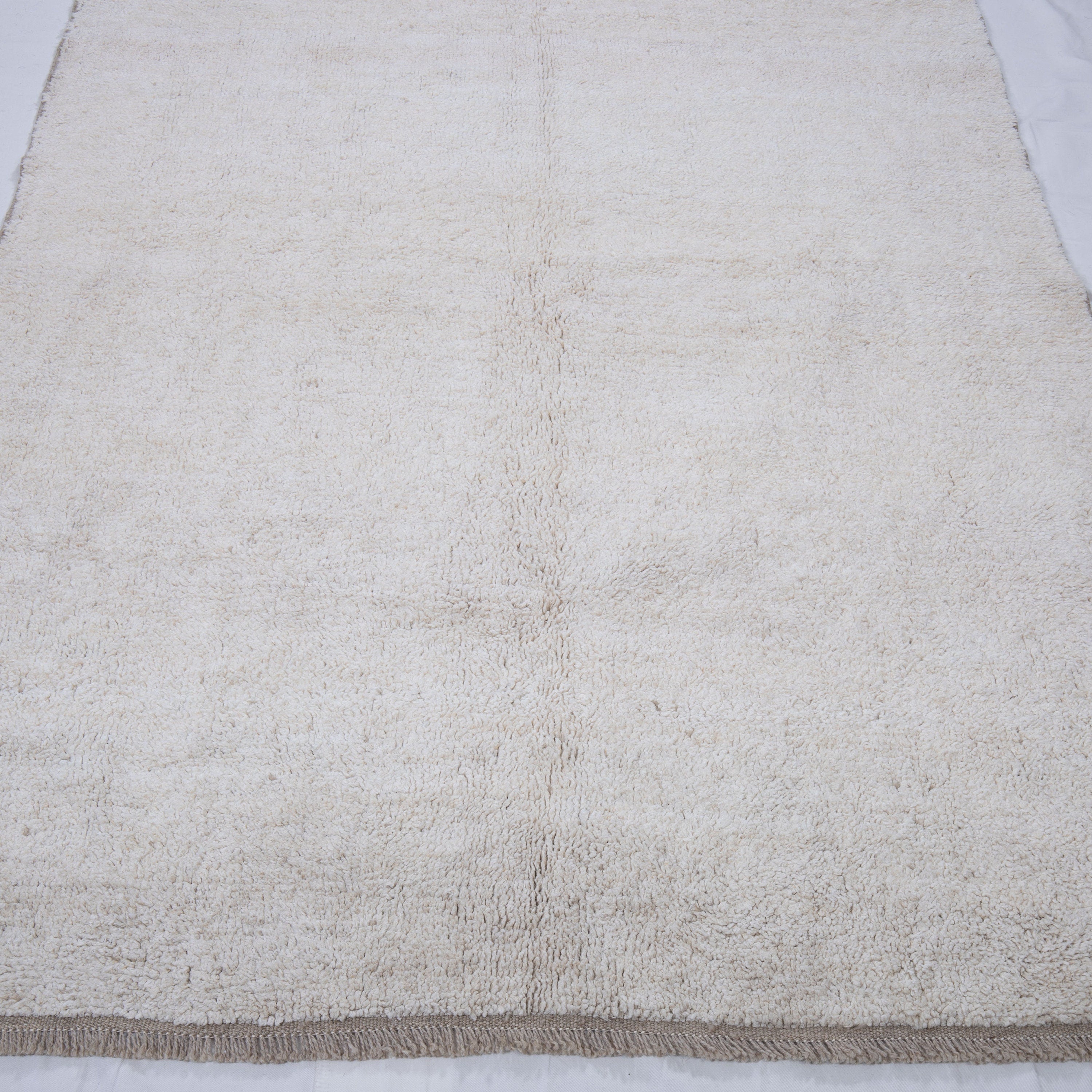 Contemporary TURKISH RUG up cycled from vintage HEMP and goat hair flat weaves