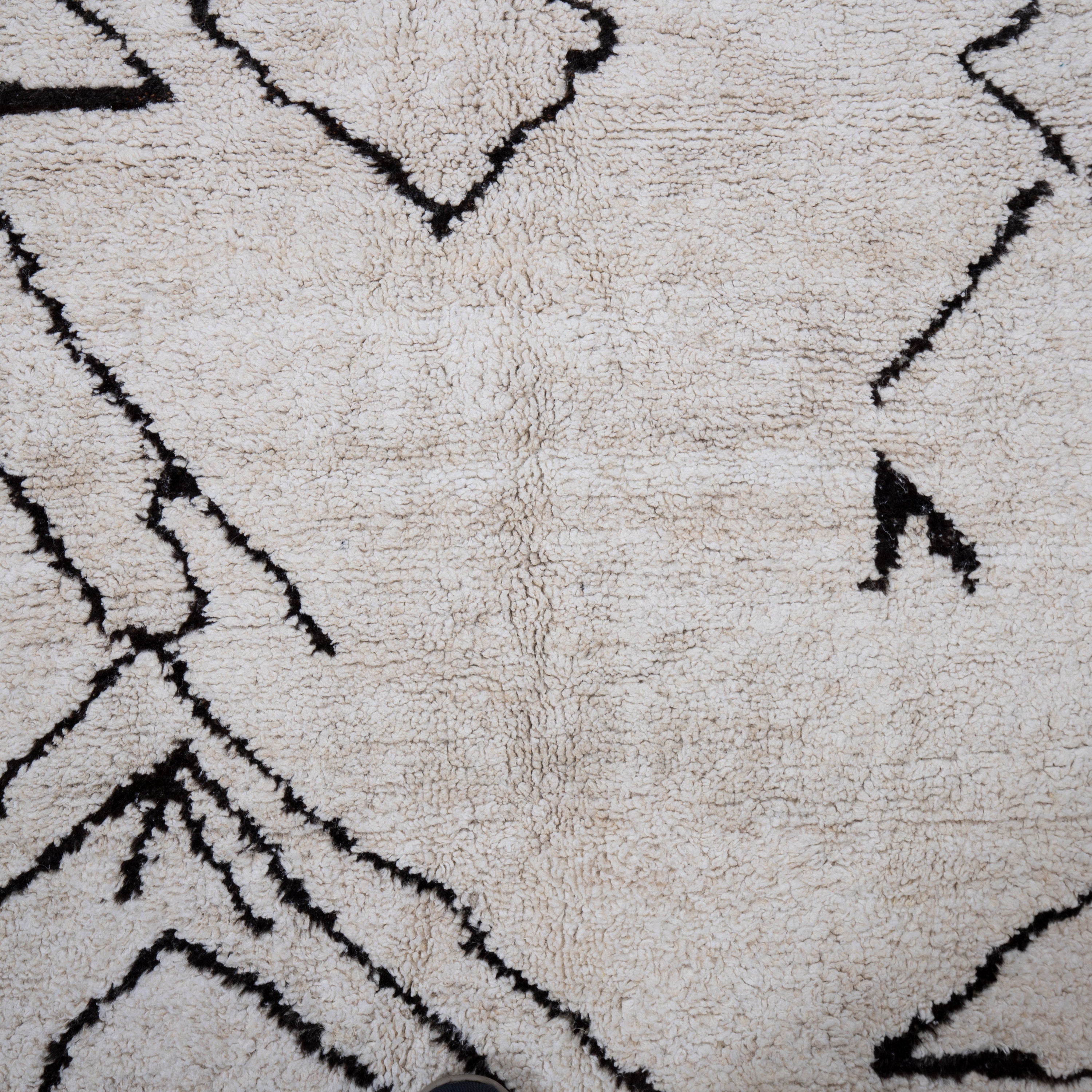 Contemporary TURKISH RUG up cycled from vintage HEMP and goat hair flat weaves