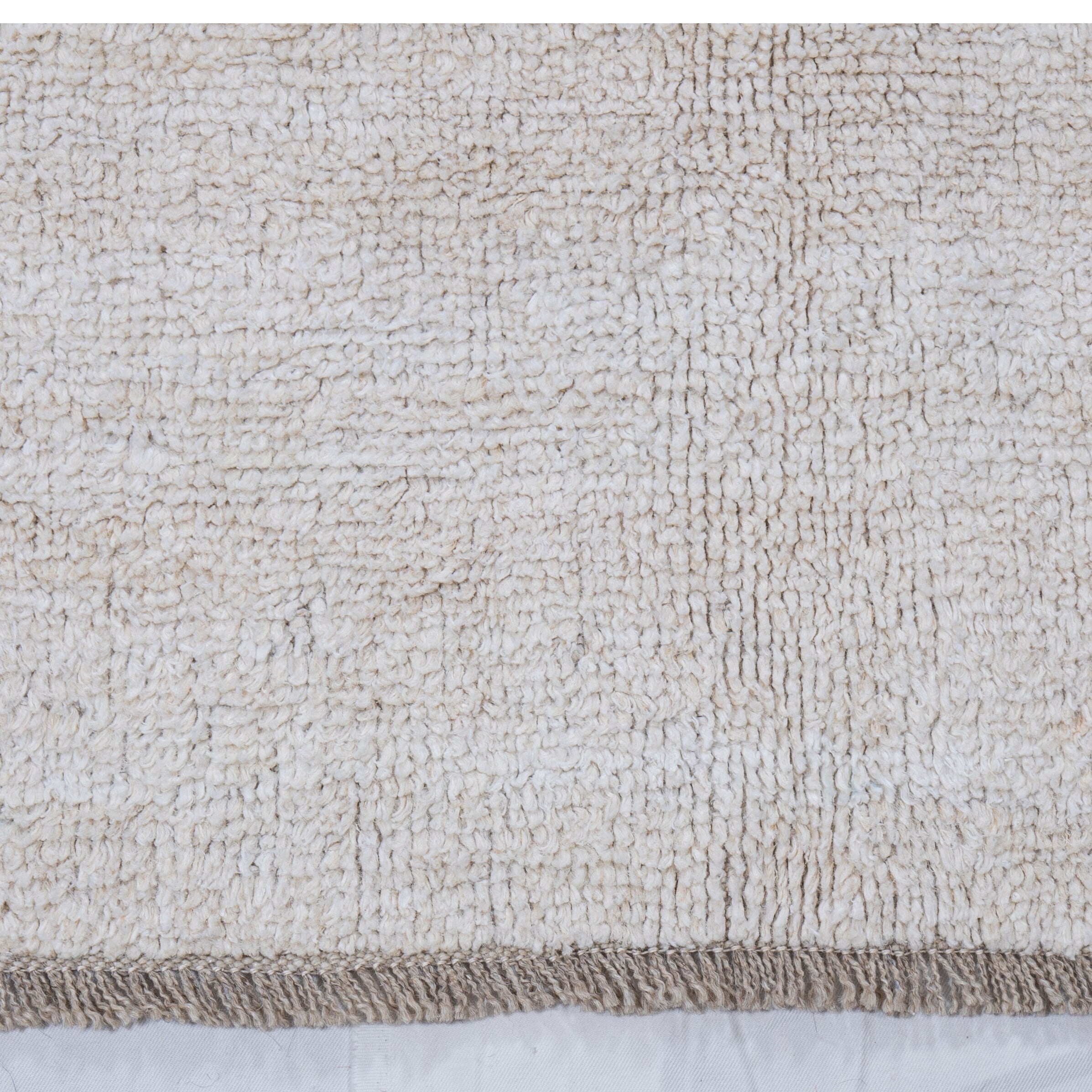 Contemporary TURKISH RUG up cycled from vintage HEMP and goat hair flat weaves