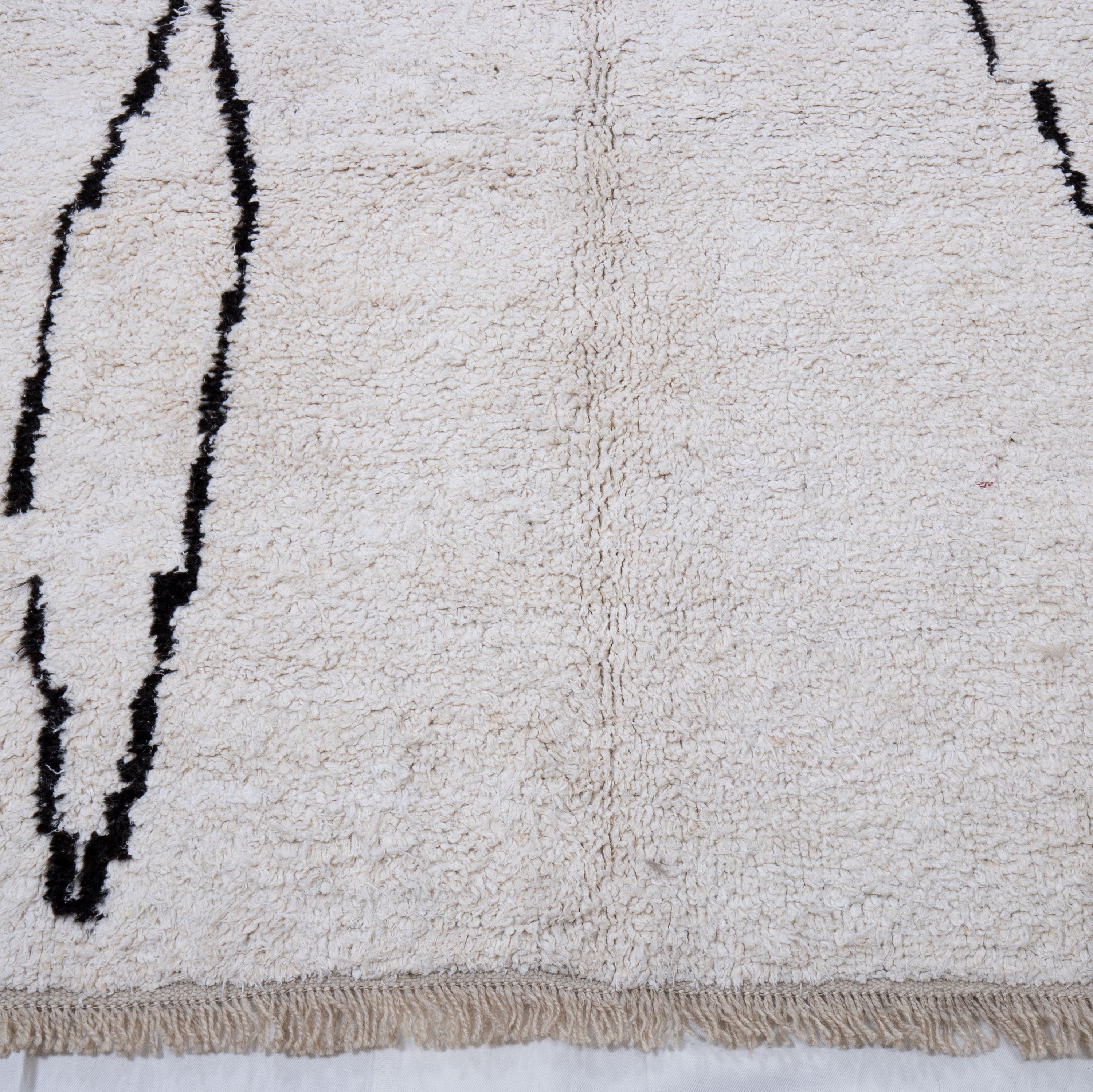 Contemporary TURKISH RUG up cycled from vintage HEMP and goat hair flat weaves