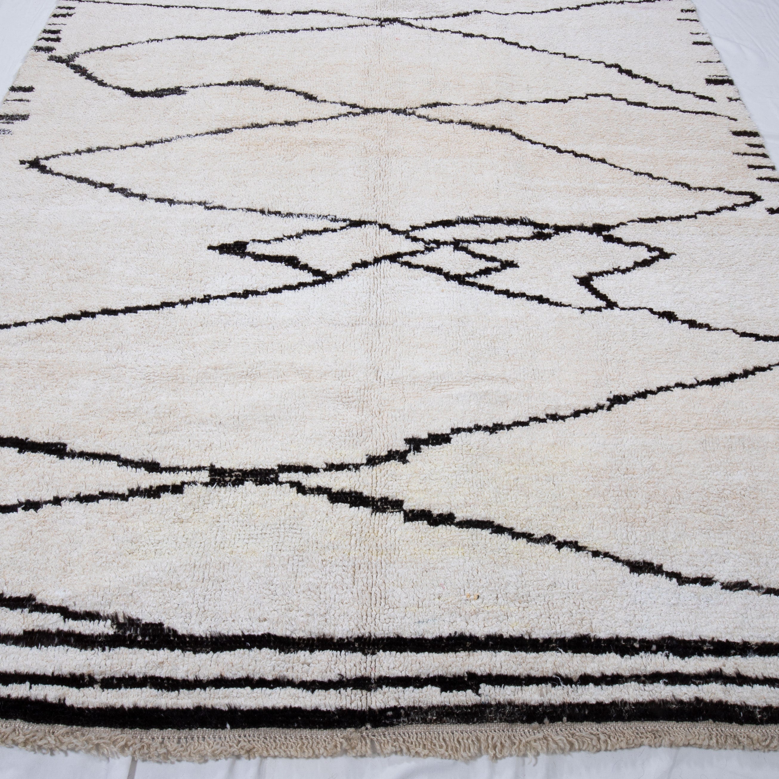 Contemporary TURKISH RUG up cycled from vintage HEMP and goat hair flat weaves