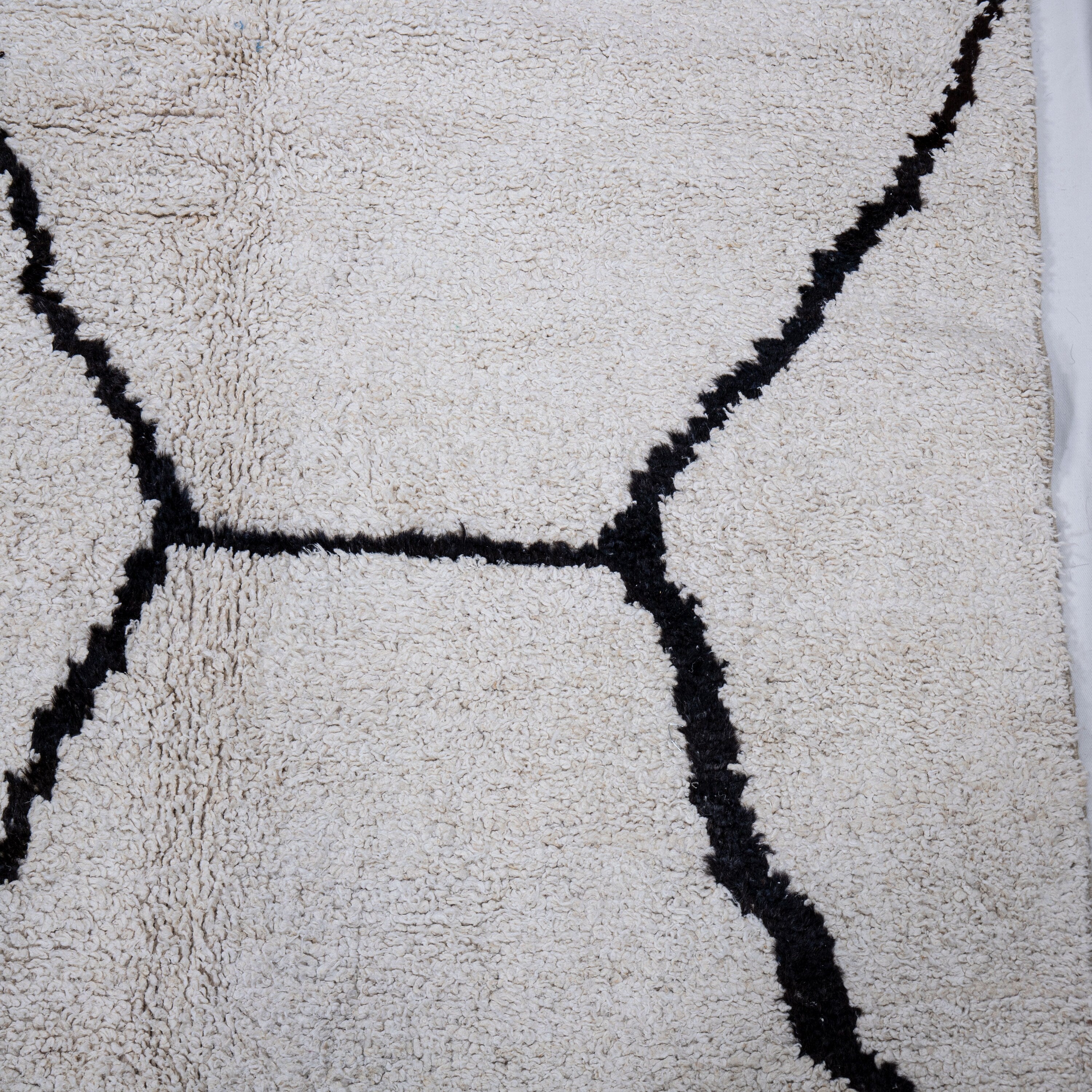 Contemporary TURKISH RUG up cycled from vintage HEMP and goat hair flat weaves.