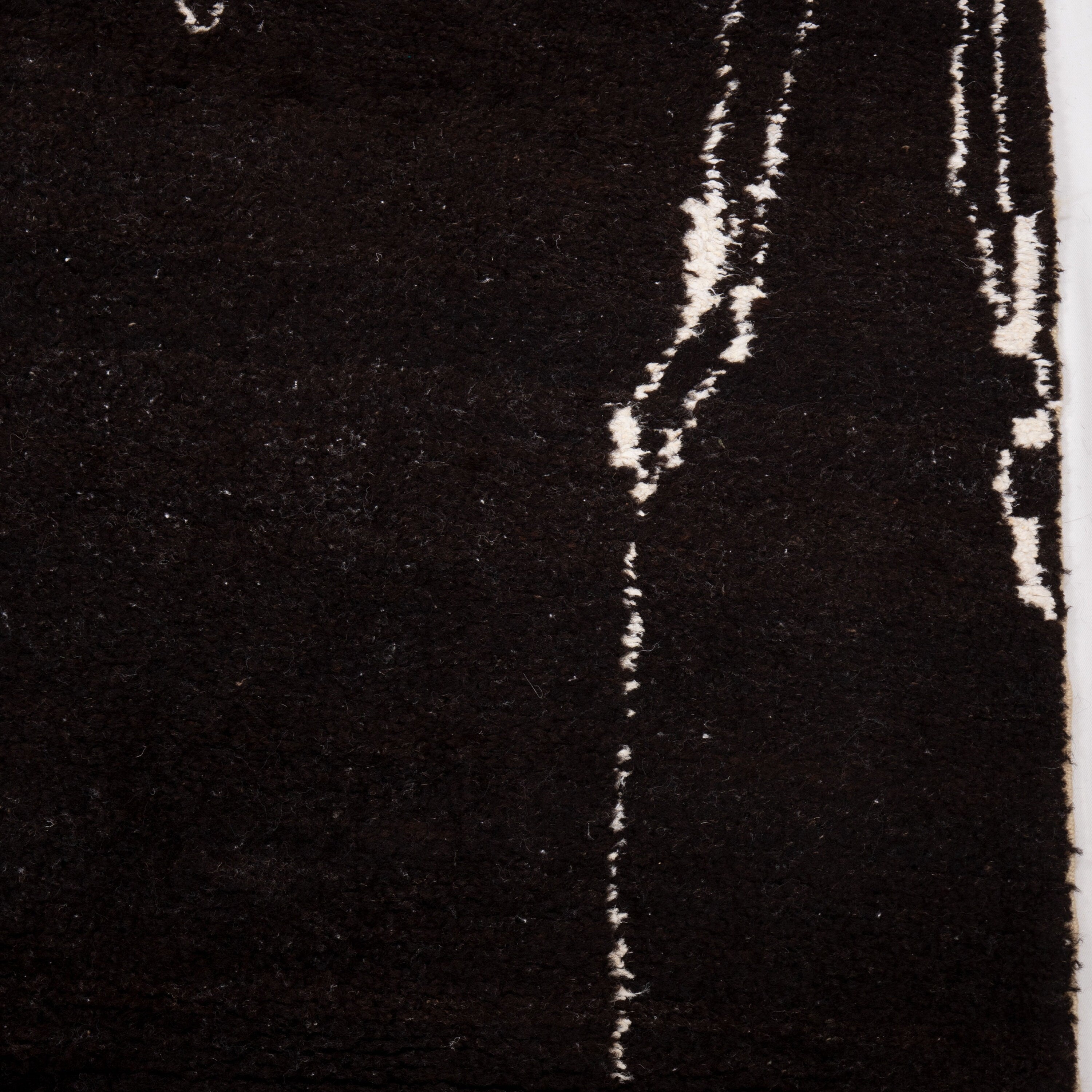 Contemporary TURKISH RUG up cycled from vintage HEMP and goat hair flat weaves.