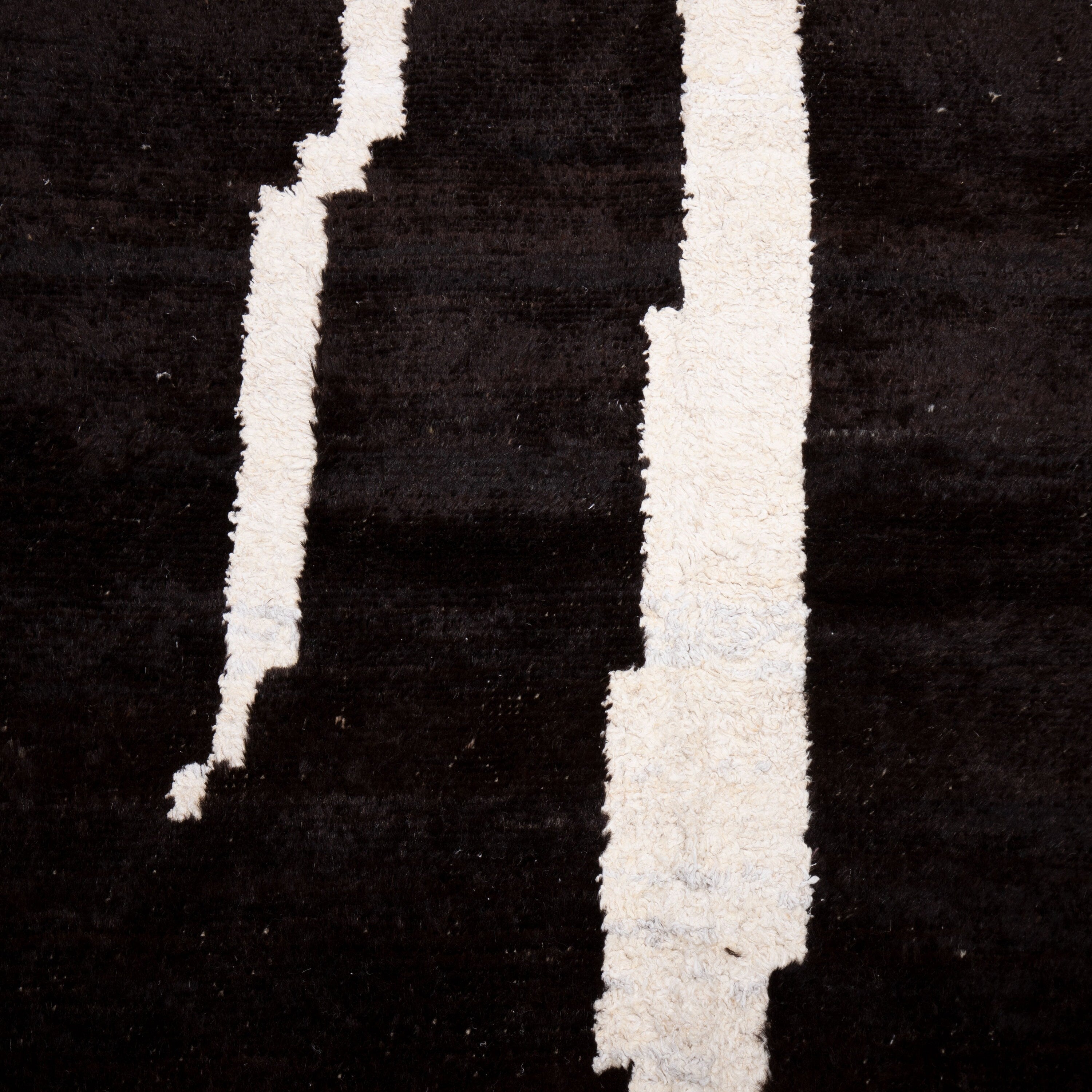 Contemporary TURKISH RUG up cycled from vintage HEMP and goat hair flat weaves