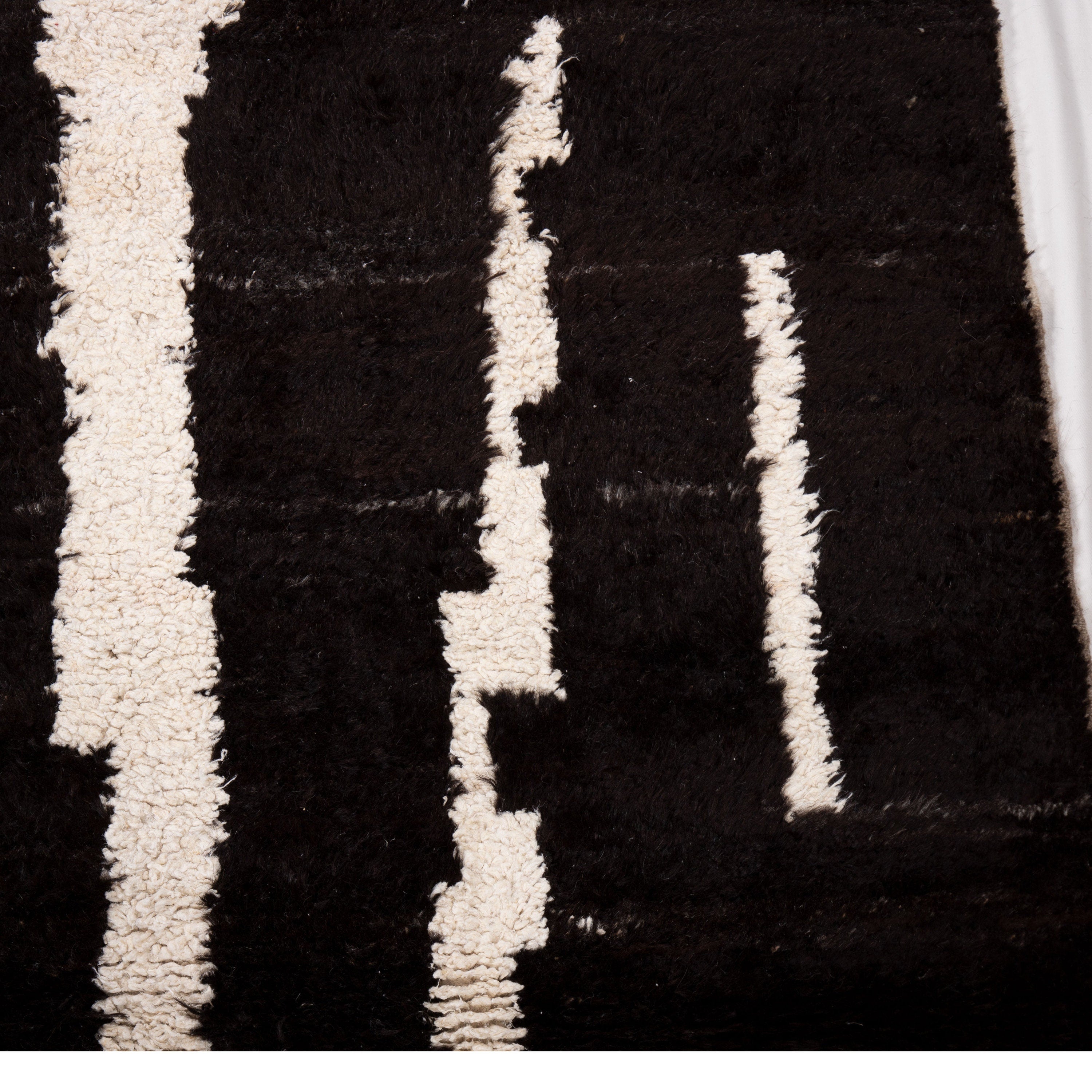 Contemporary TURKISH RUG up cycled from vintage HEMP and goat hair flat weaves