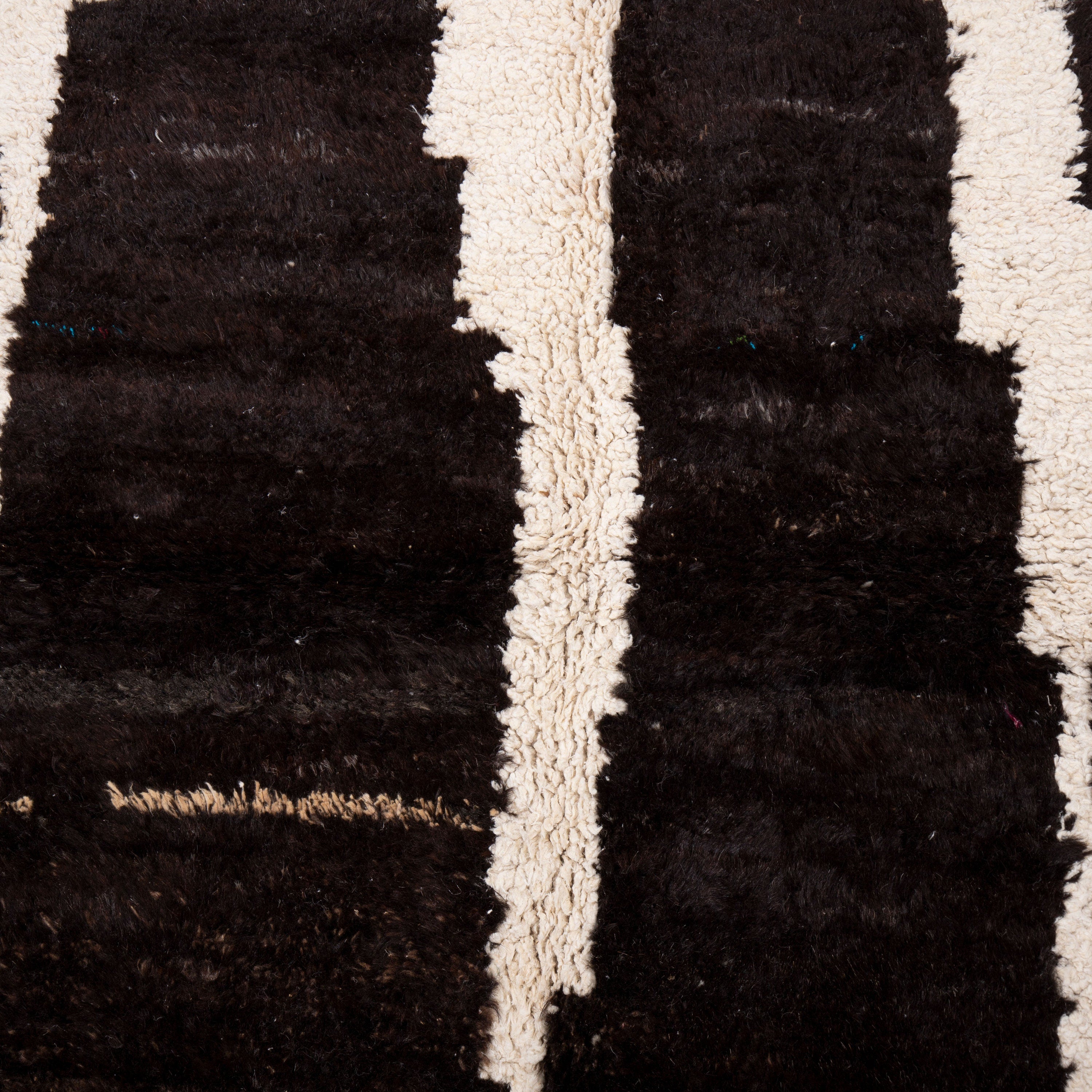 Contemporary TURKISH RUG up cycled from vintage HEMP and goat hair flat weaves