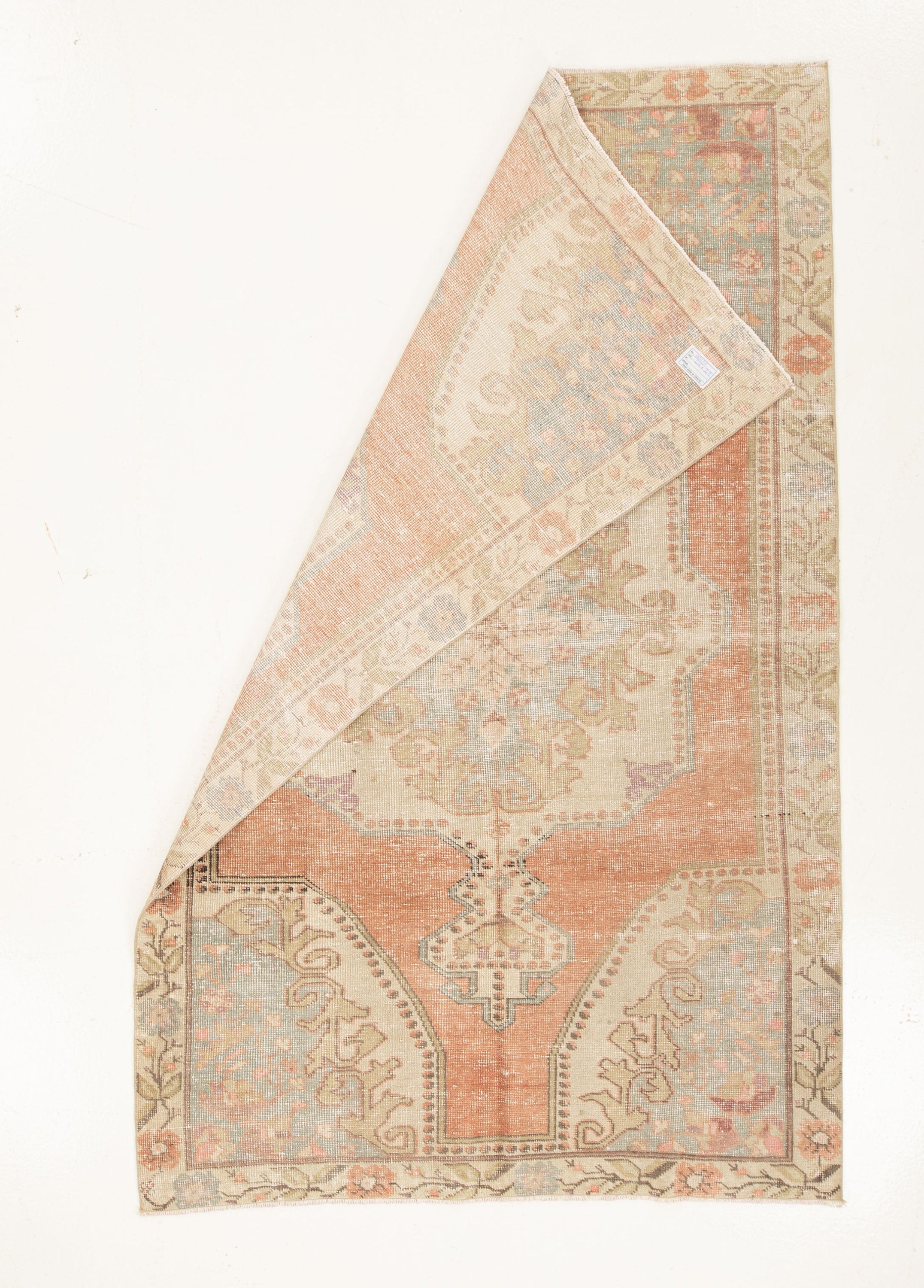 Vintage Turkish Village Rug